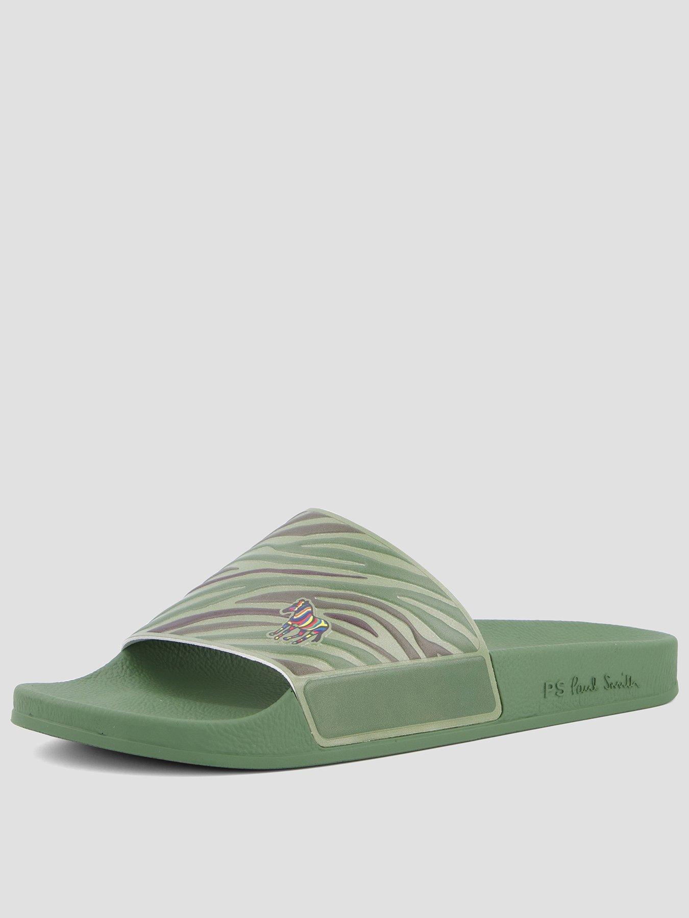 PS PAUL SMITH Zed Zebra Slide - Green