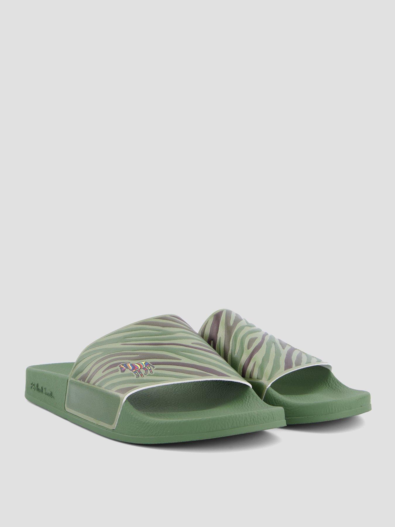 Image 6 of 7 of PS PAUL SMITH Zed Zebra Slide - Green