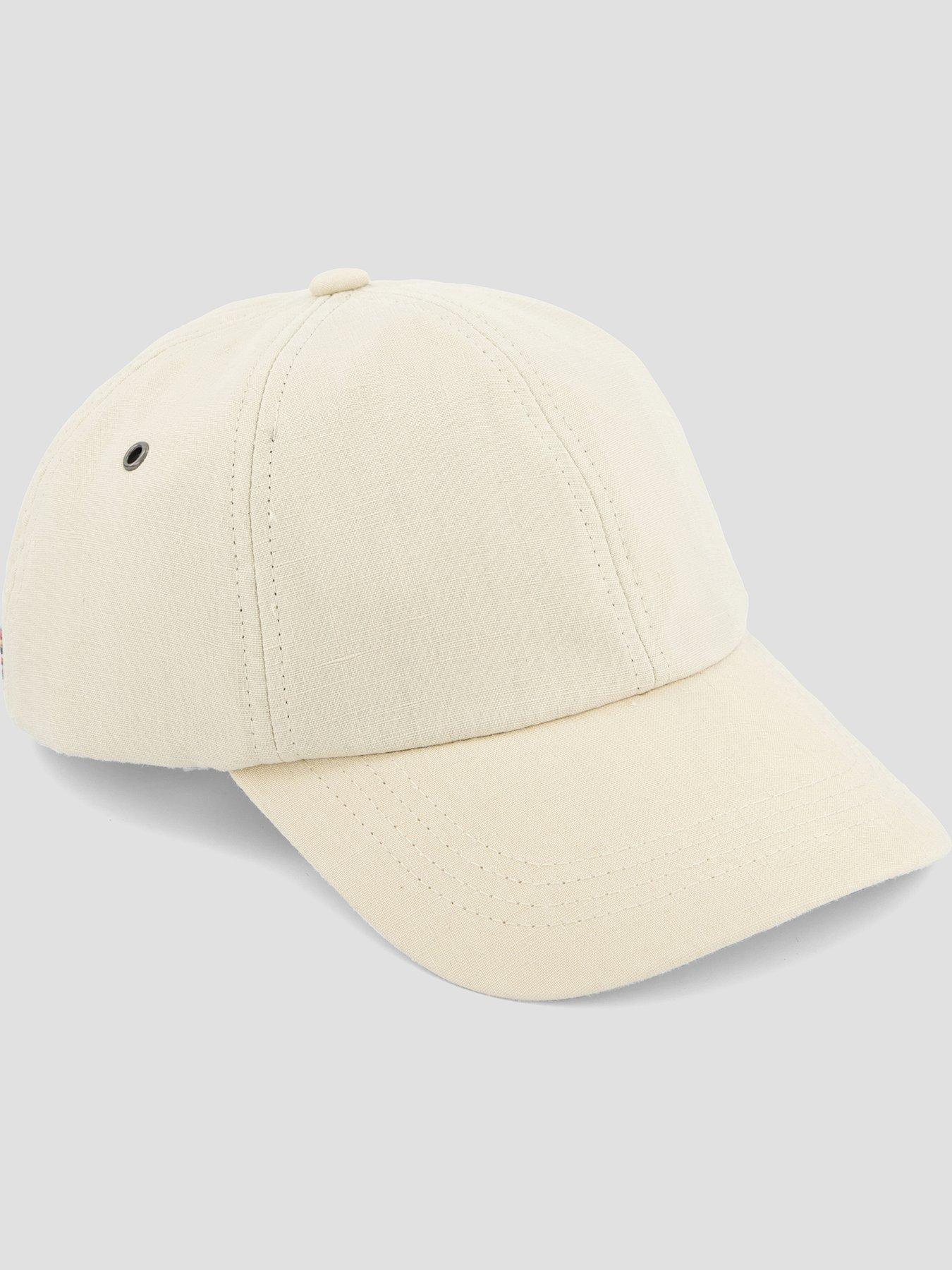 Image 1 of 3 of PS PAUL SMITH Linen Cap - Off-White