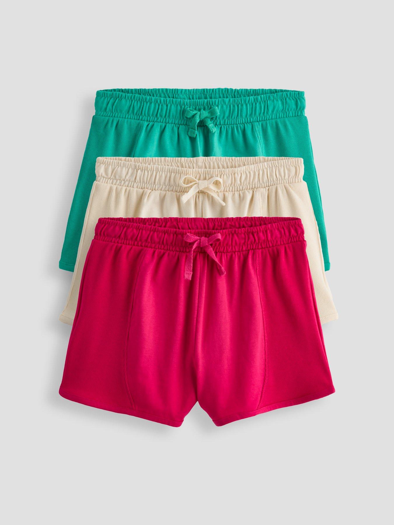 The Very Collection Girls 3 Pack Shorts - Multi