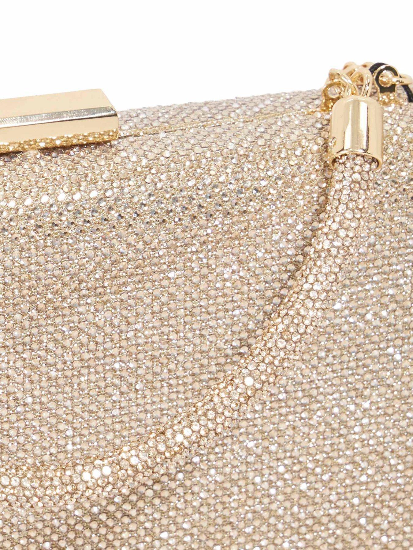 Image 5 of 6 of Dune London Beaut Slim Hard Clutch - Gold