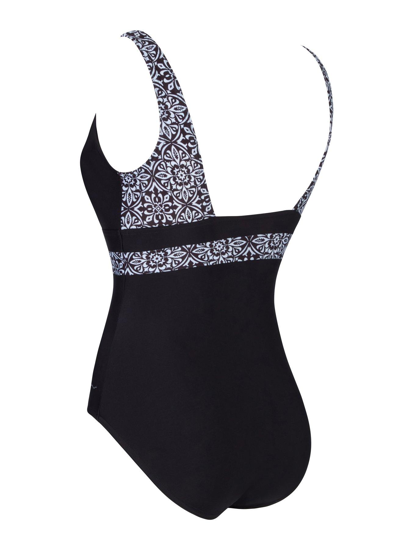  image of zoggs-womens-swim-squarebackswimsuit-multi