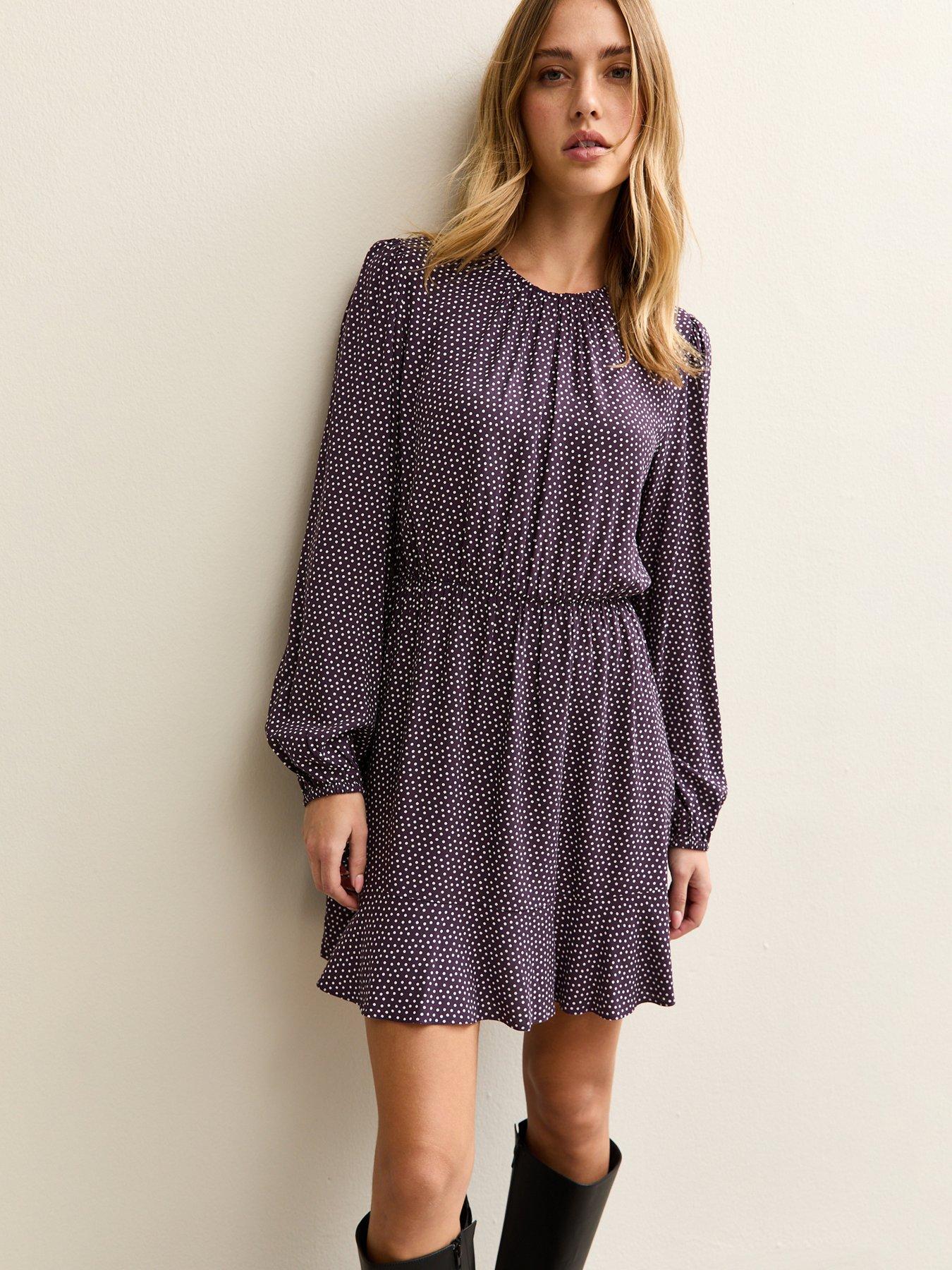 slim fit dress slacks Audette Mini Dress