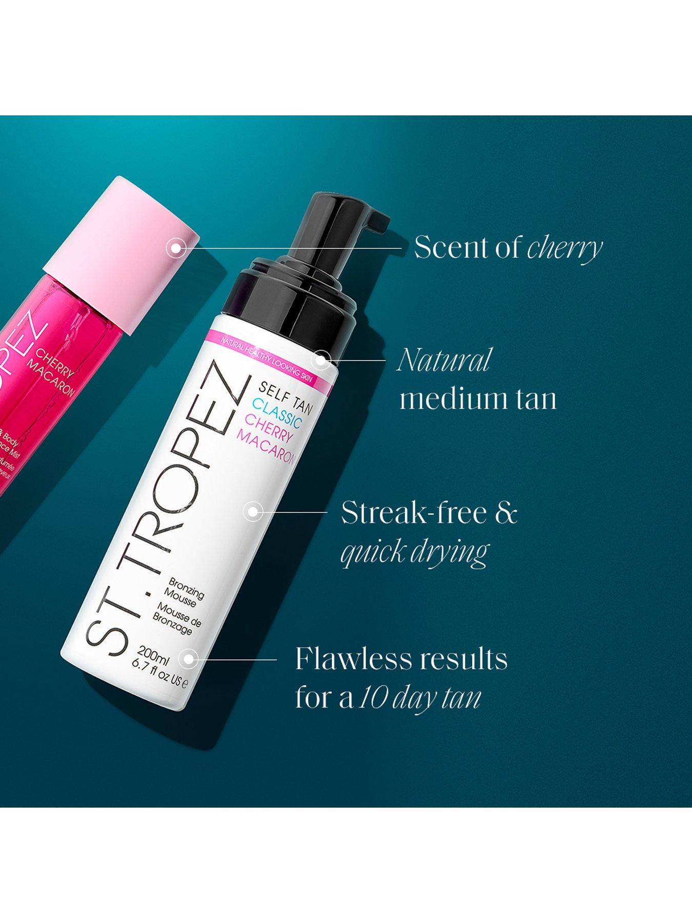  image of st-tropez-cherry-macaron-self-tan-kit