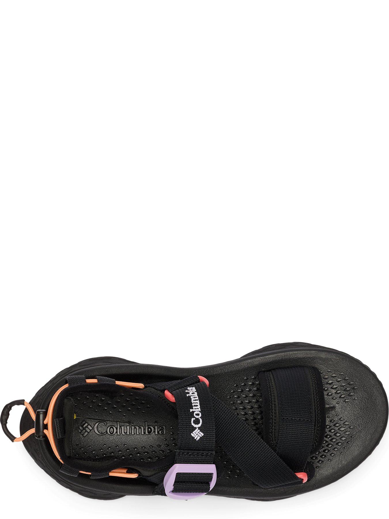 Image 4 of 7 of Columbia Womens Konos Elevate Strap Sandals - Black