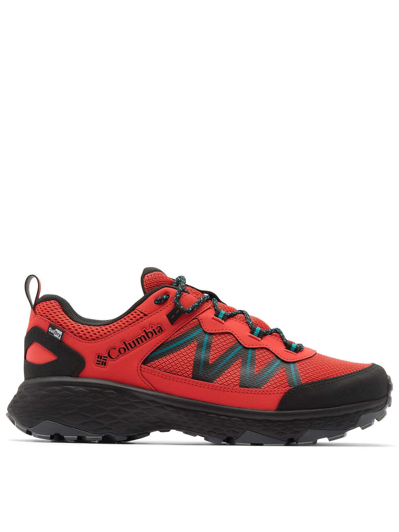 Columbia Mens Peakfreak Rush Outdry Hiking Shoes - Red