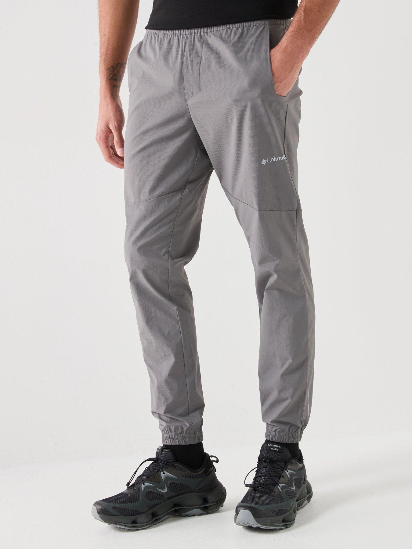  image of columbia-mens-tech-wind-pants-grey