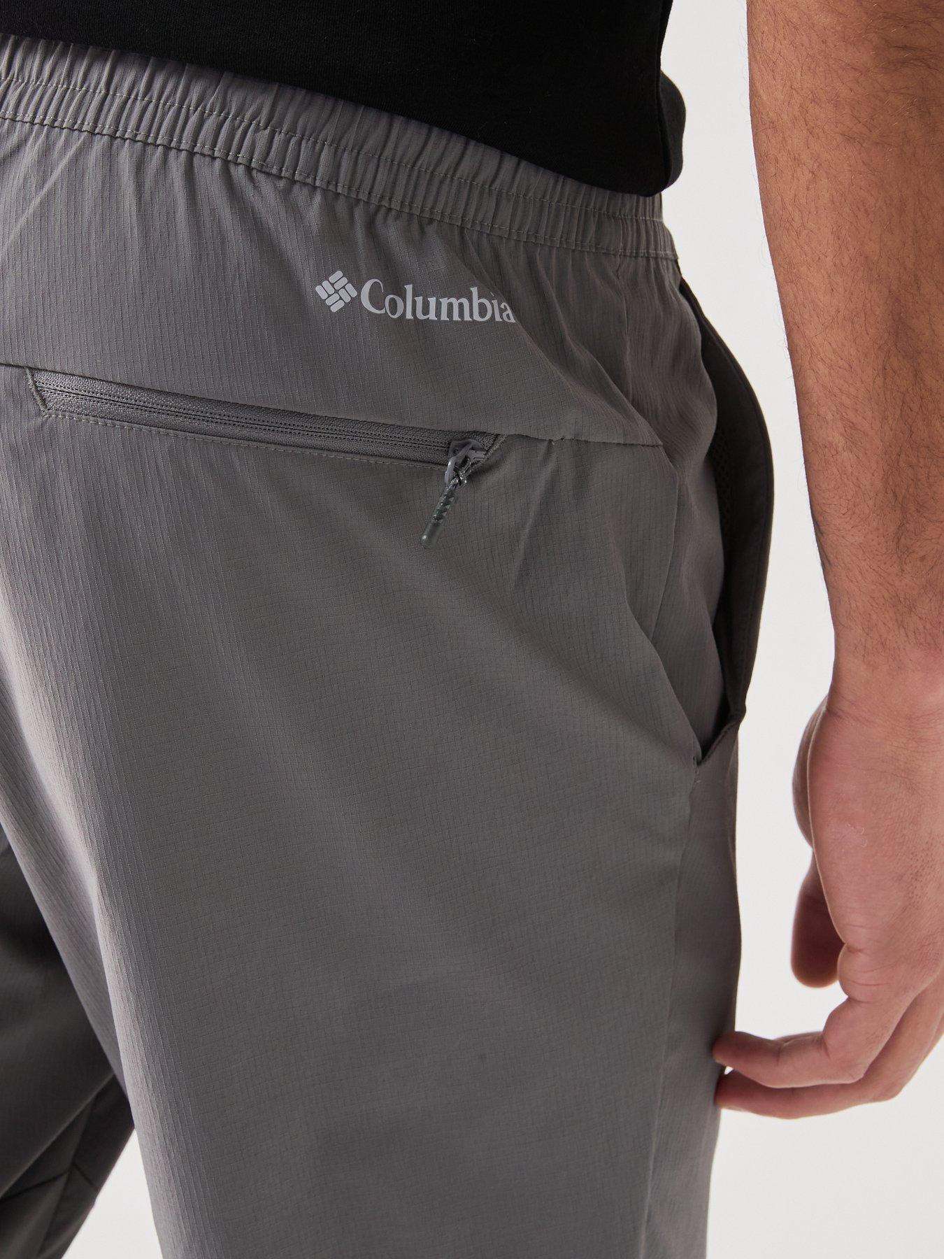  image of columbia-mens-tech-wind-pants-grey