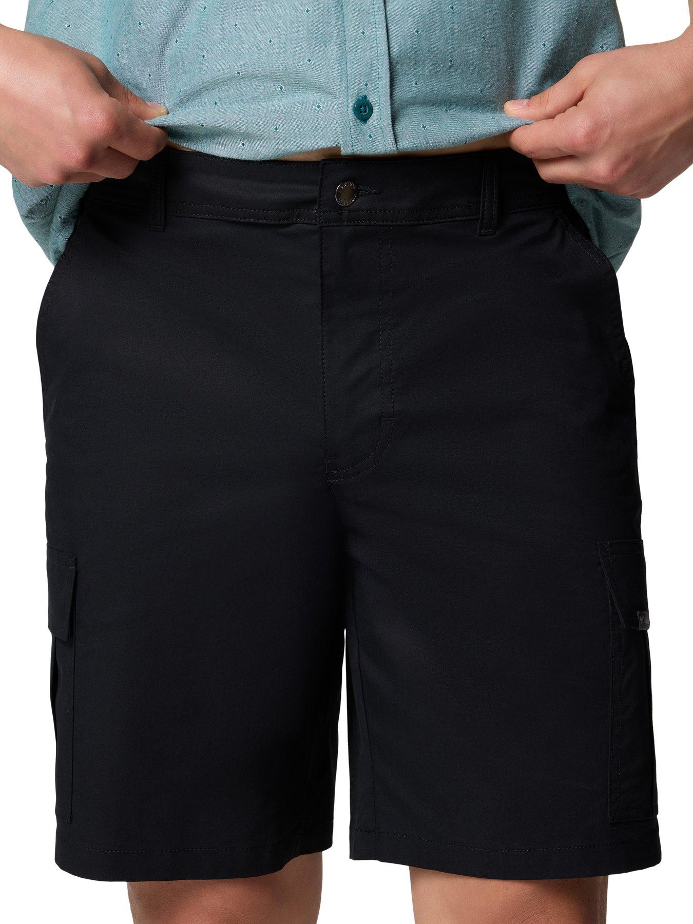 Columbia Mens Rapid Rivers Cargo Shorts - Black
