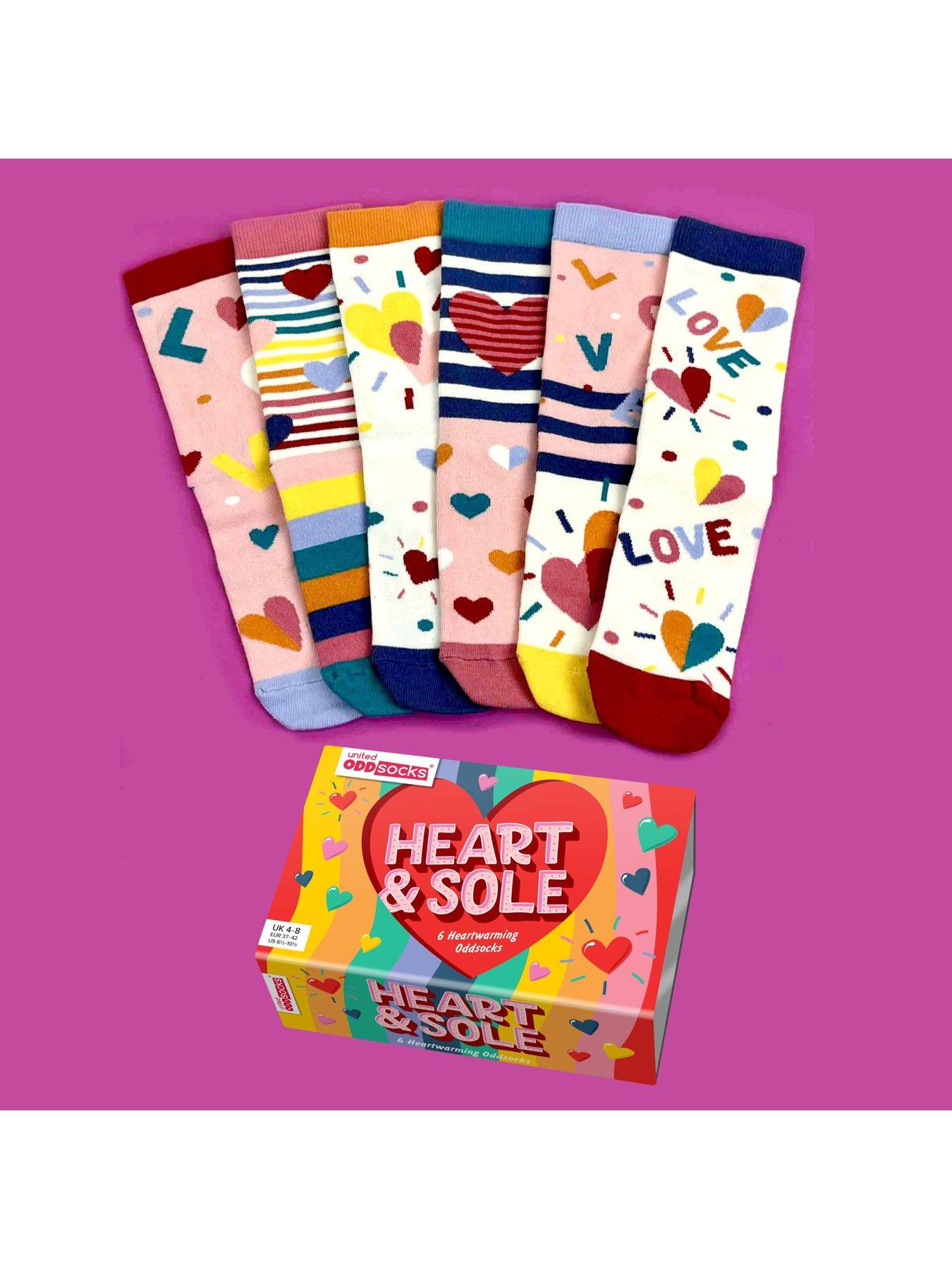  image of fulton-united-oddsocks--l-heart-amp-sole-multi