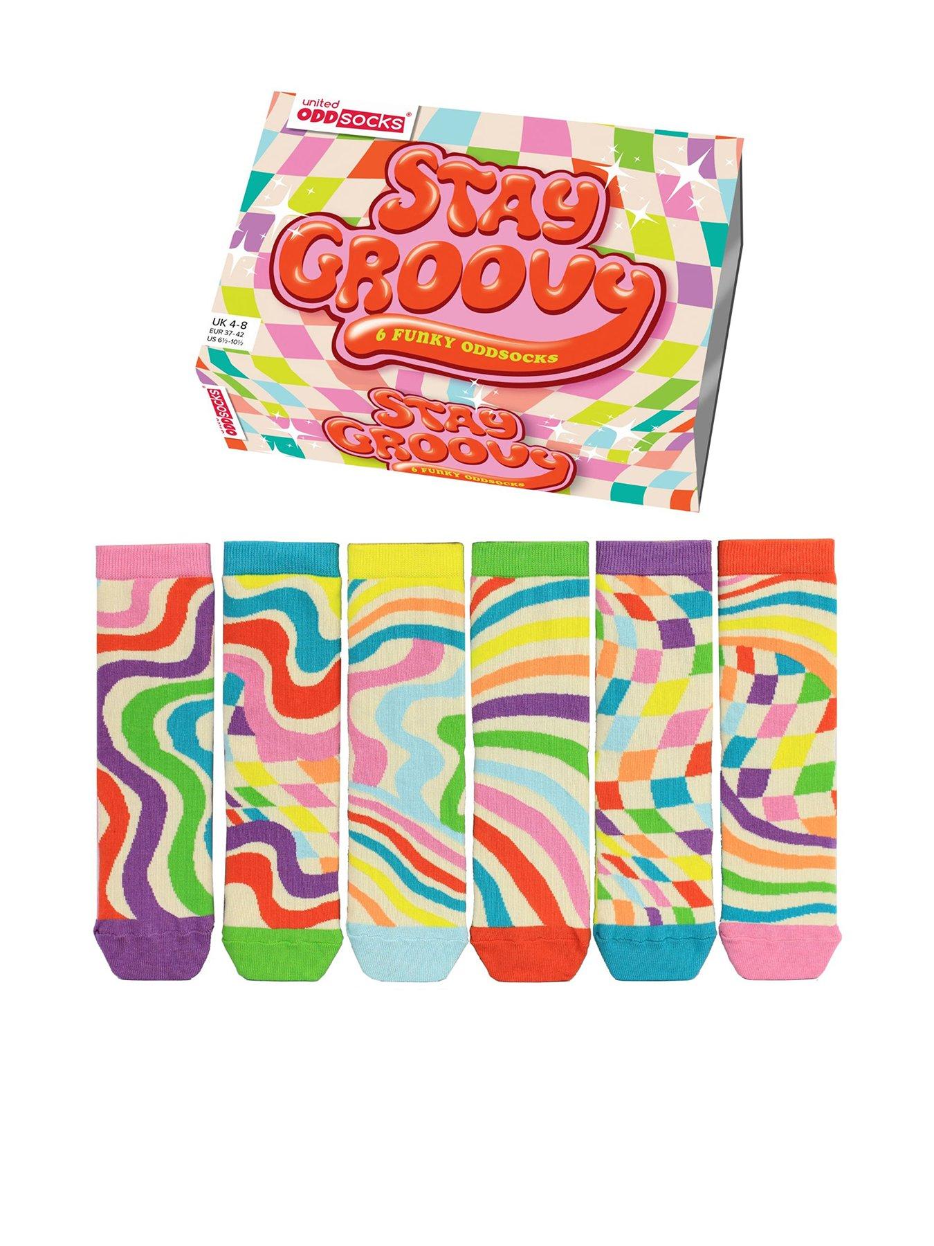 Fulton United Oddsocks - Stay Groovy - Multi