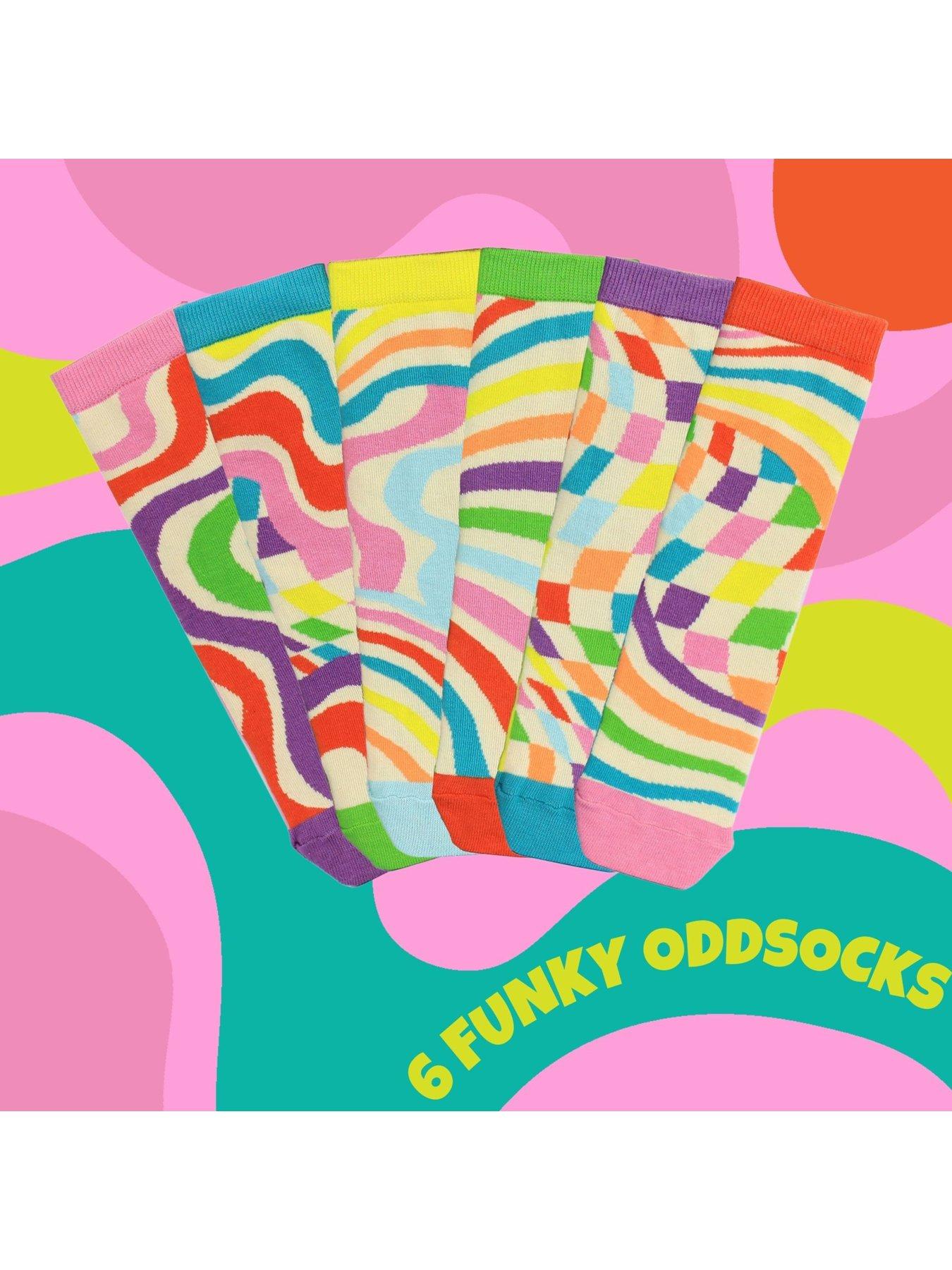  image of fulton-united-oddsocks-stay-groovy-multi