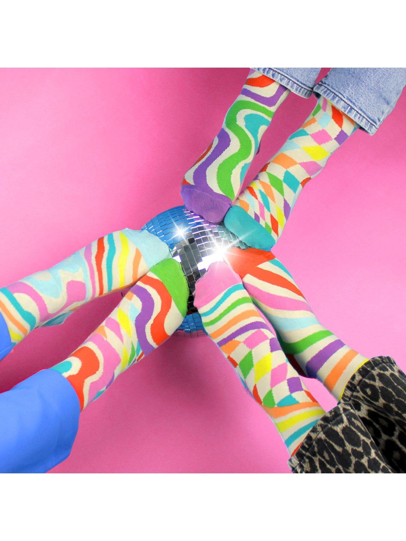  image of fulton-united-oddsocks-stay-groovy-multi