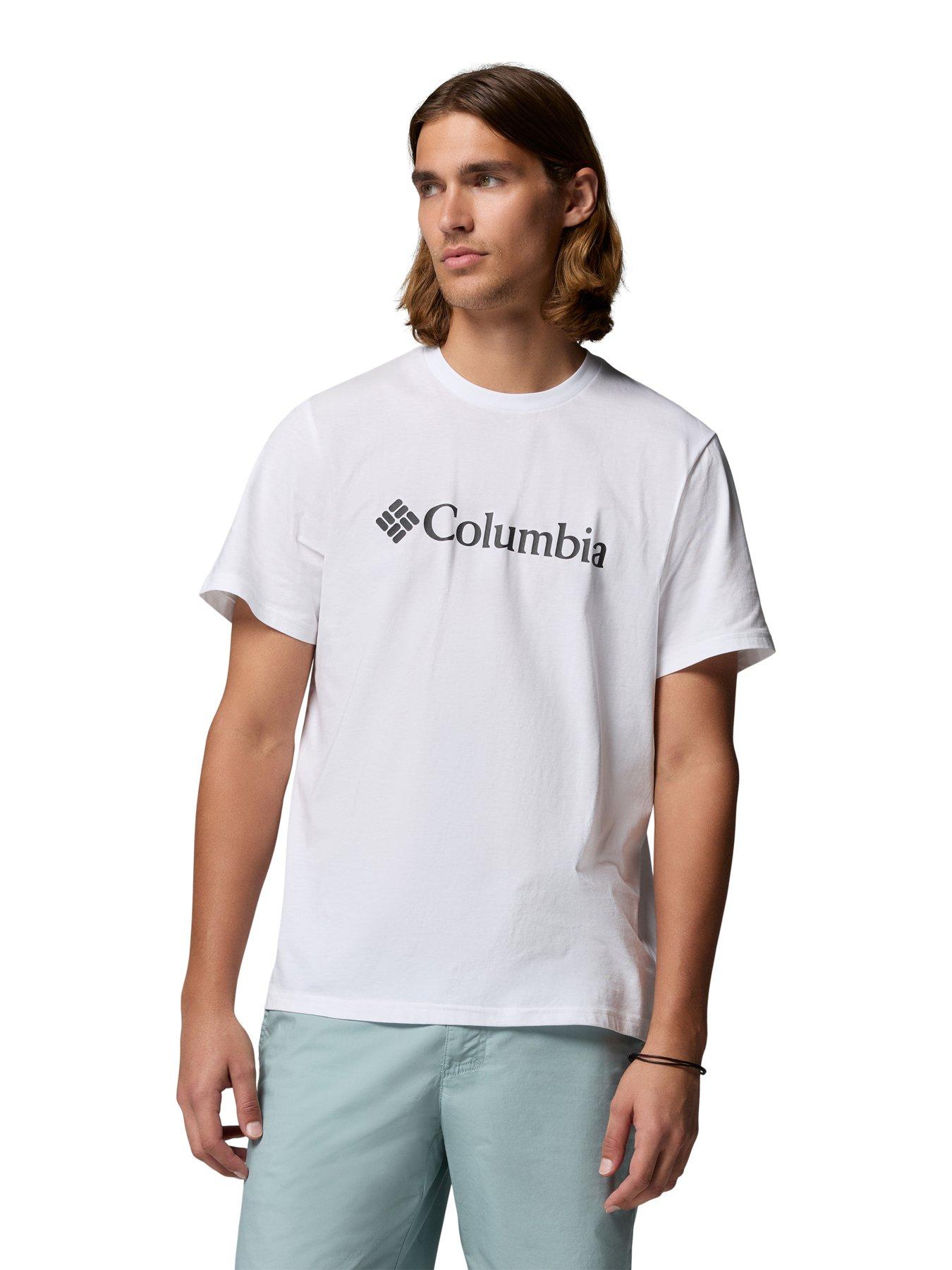 Columbia Mens CSC Basic Logo T-Shirt - White