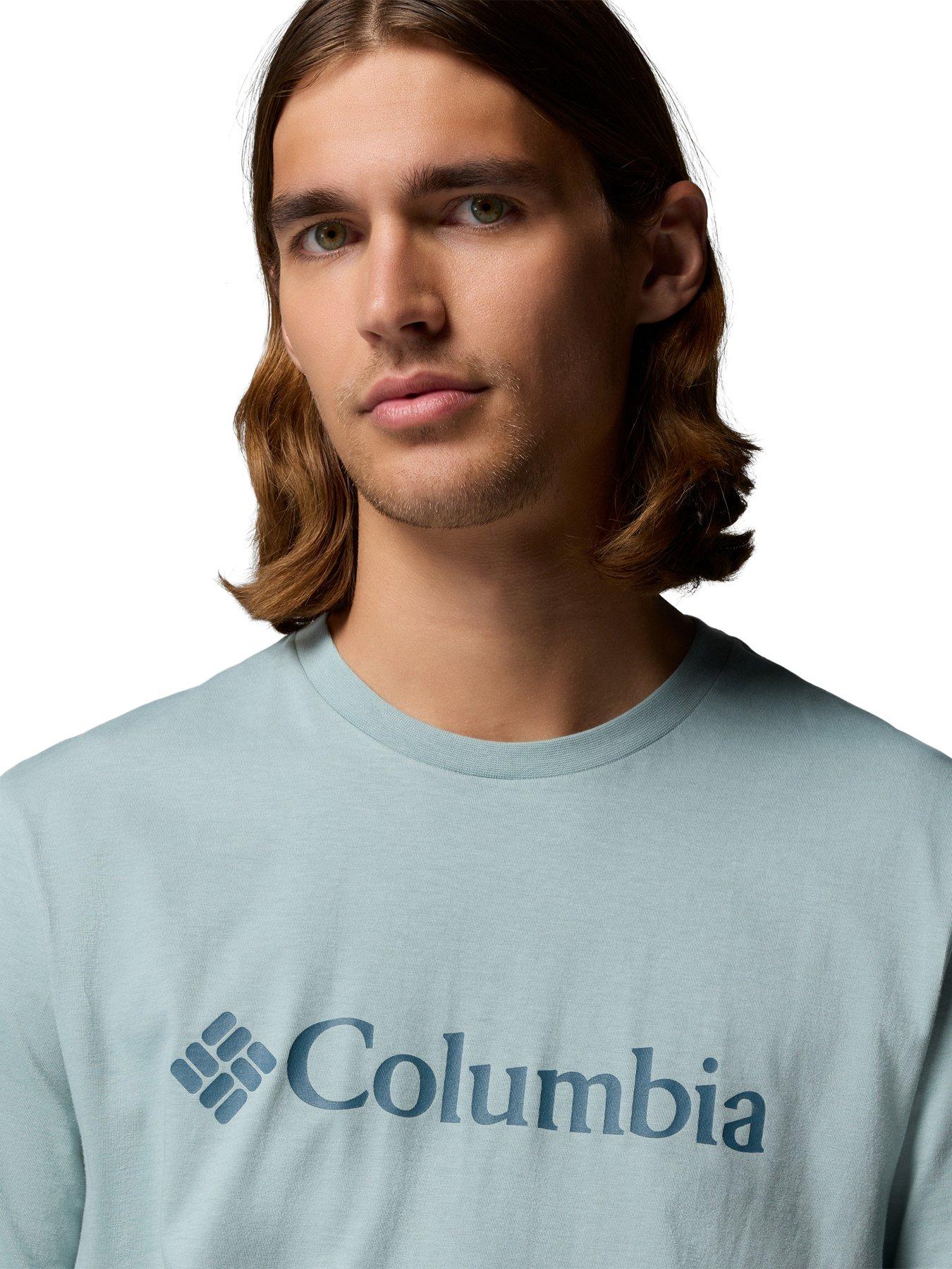 Image 5 of 5 of Columbia Mens CSC Basic Logo T-Shirt - Blue