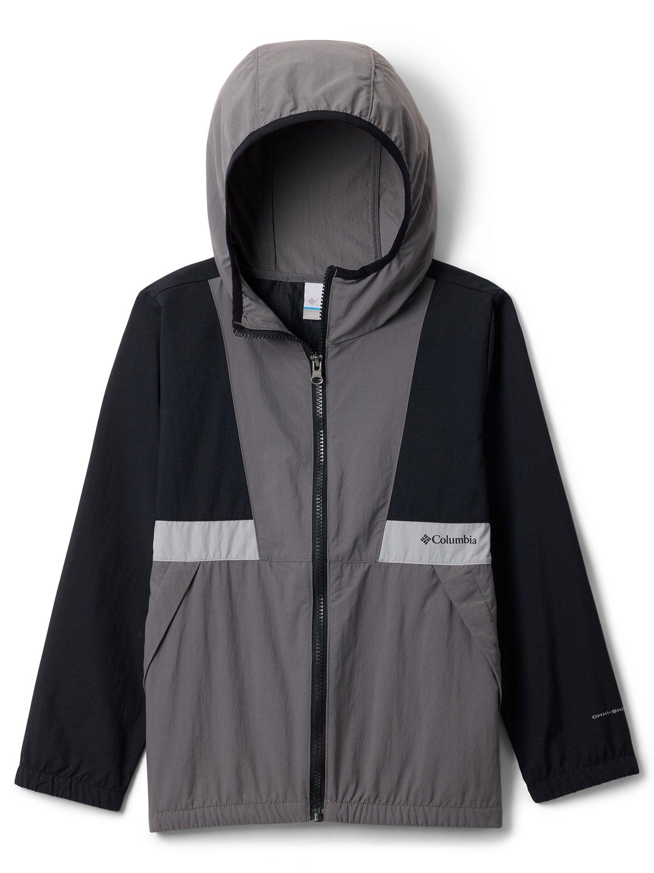 Columbia Junior Boys Spire Valley Windbreaker - Black