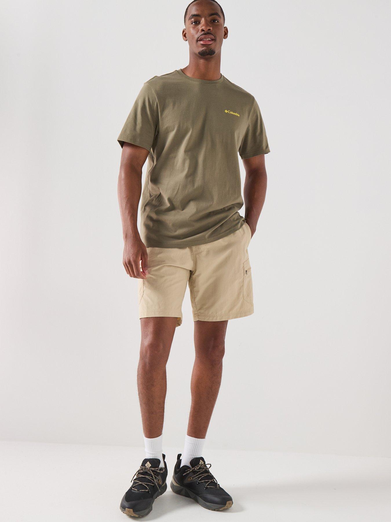 Image 3 of 6 of Columbia Mens Mountaindale Cargo Shorts - Brown