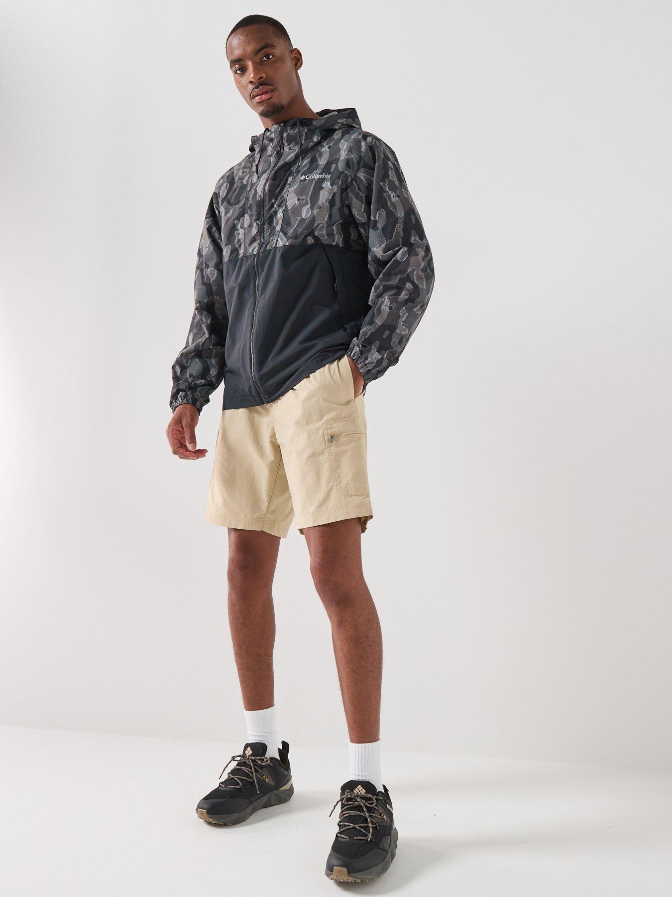 Image 4 of 6 of Columbia Mens Mountaindale Cargo Shorts - Brown