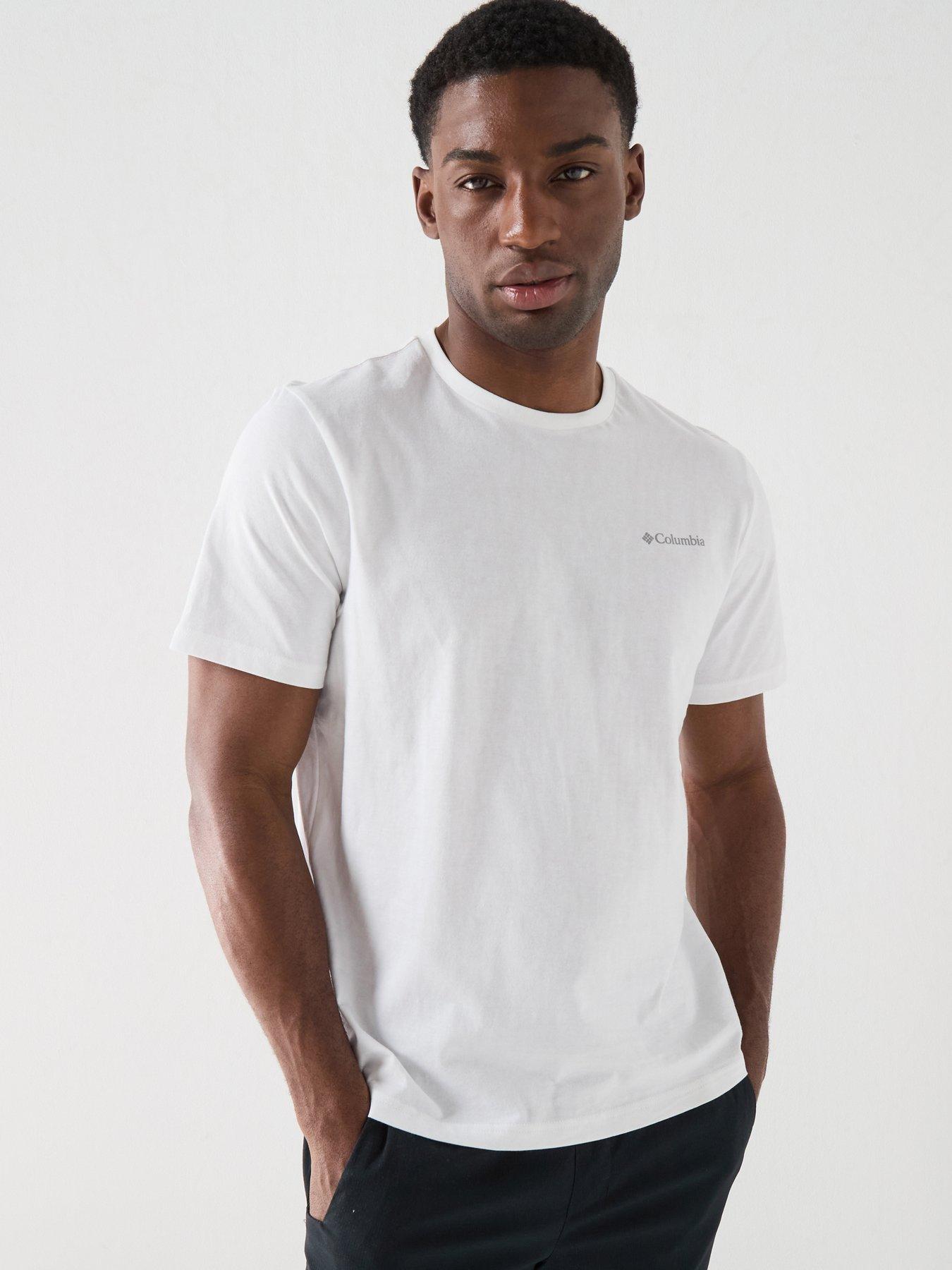 Image 1 of 4 of Columbia Mens Csc Basic Tee - White