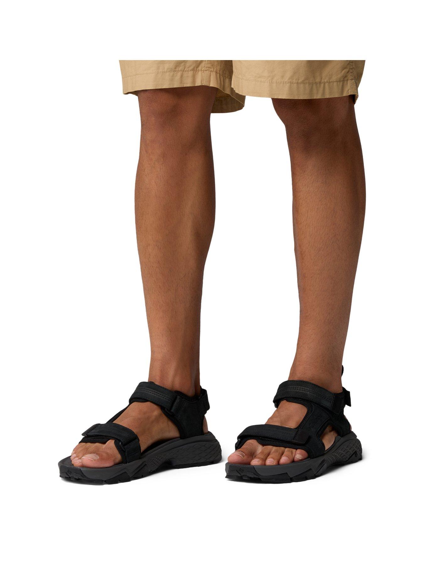 Image 7 of 7 of Columbia Mens Peakfreak Rush Sandals - Black