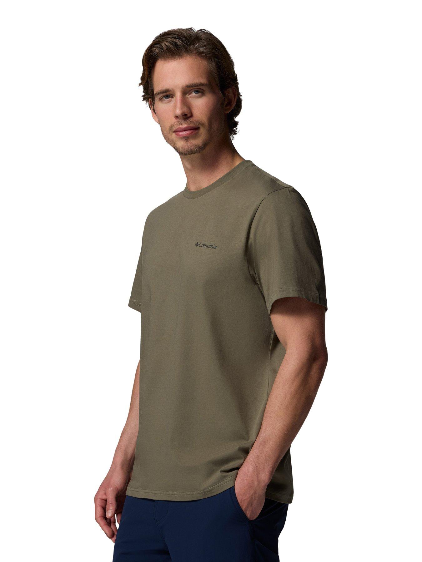  image of columbia-mens-csc-basic-tee-green