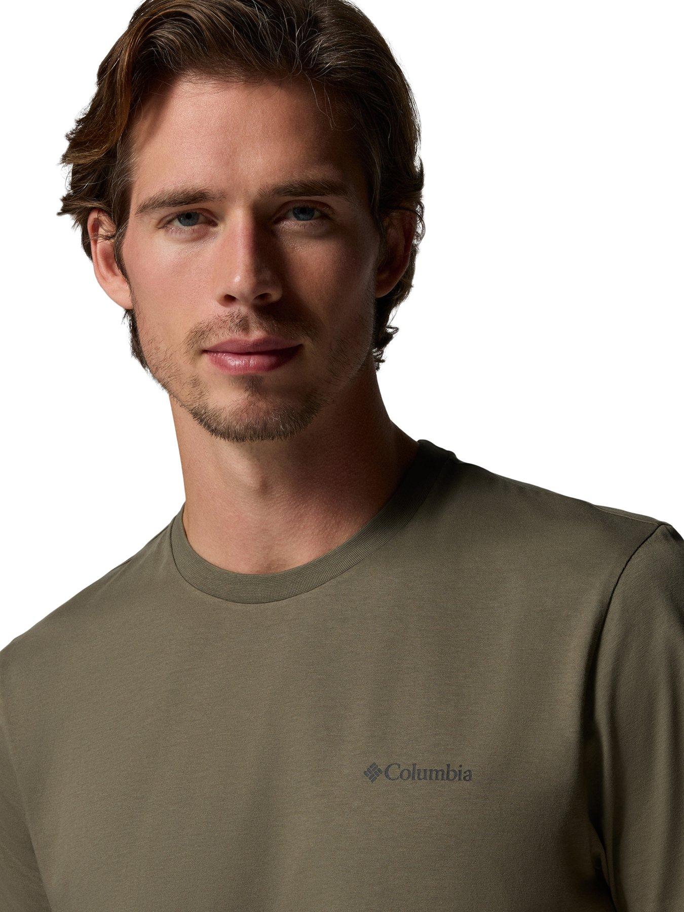  image of columbia-mens-csc-basic-tee-green