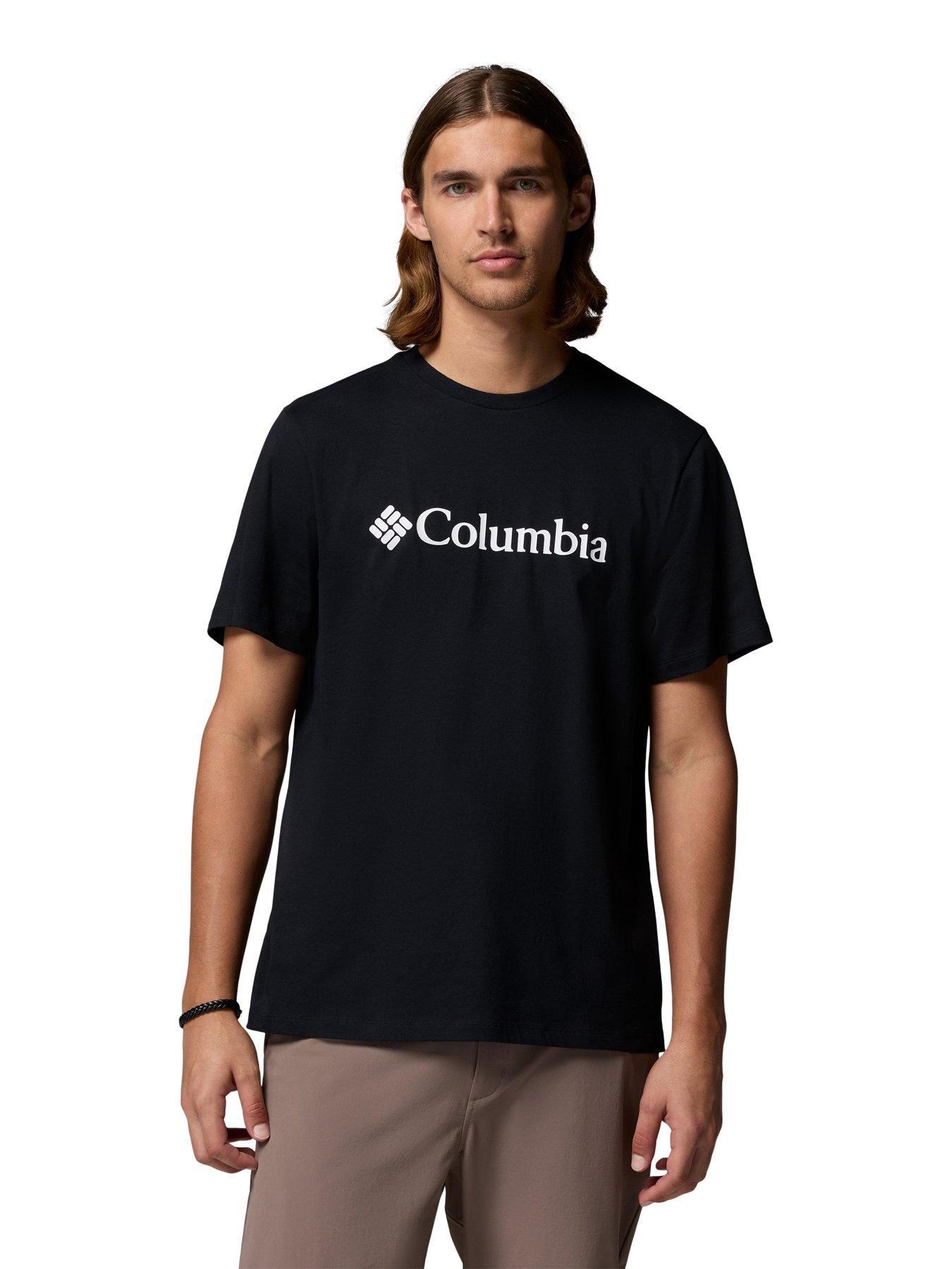 Image 1 of 5 of Columbia Mens Csc Basic Logo T-Shirt - Black
