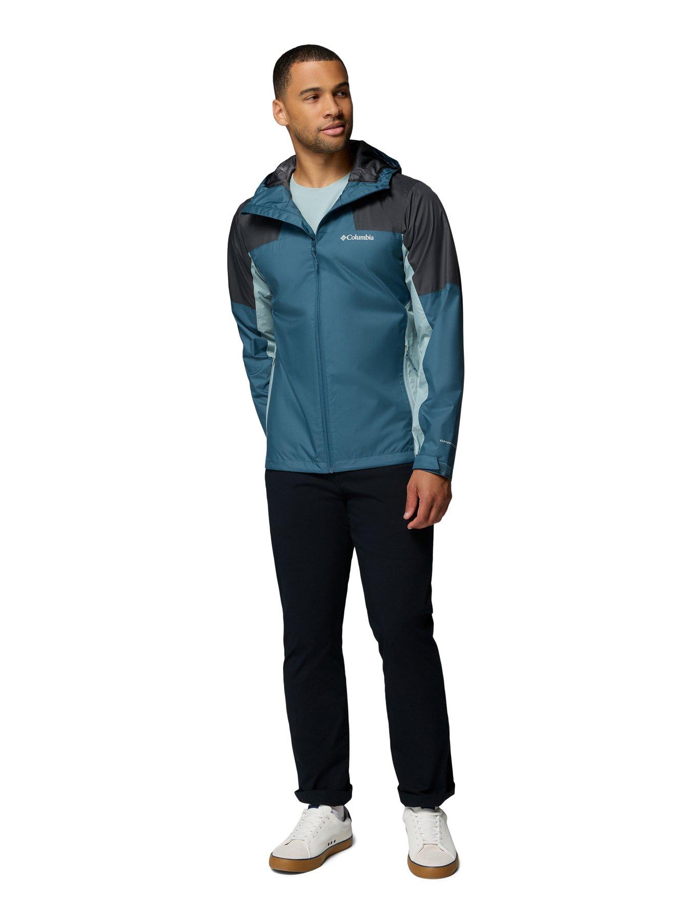 Image 3 of 7 of Columbia Mens Inner Limits III Waterproof Jacket - Blue