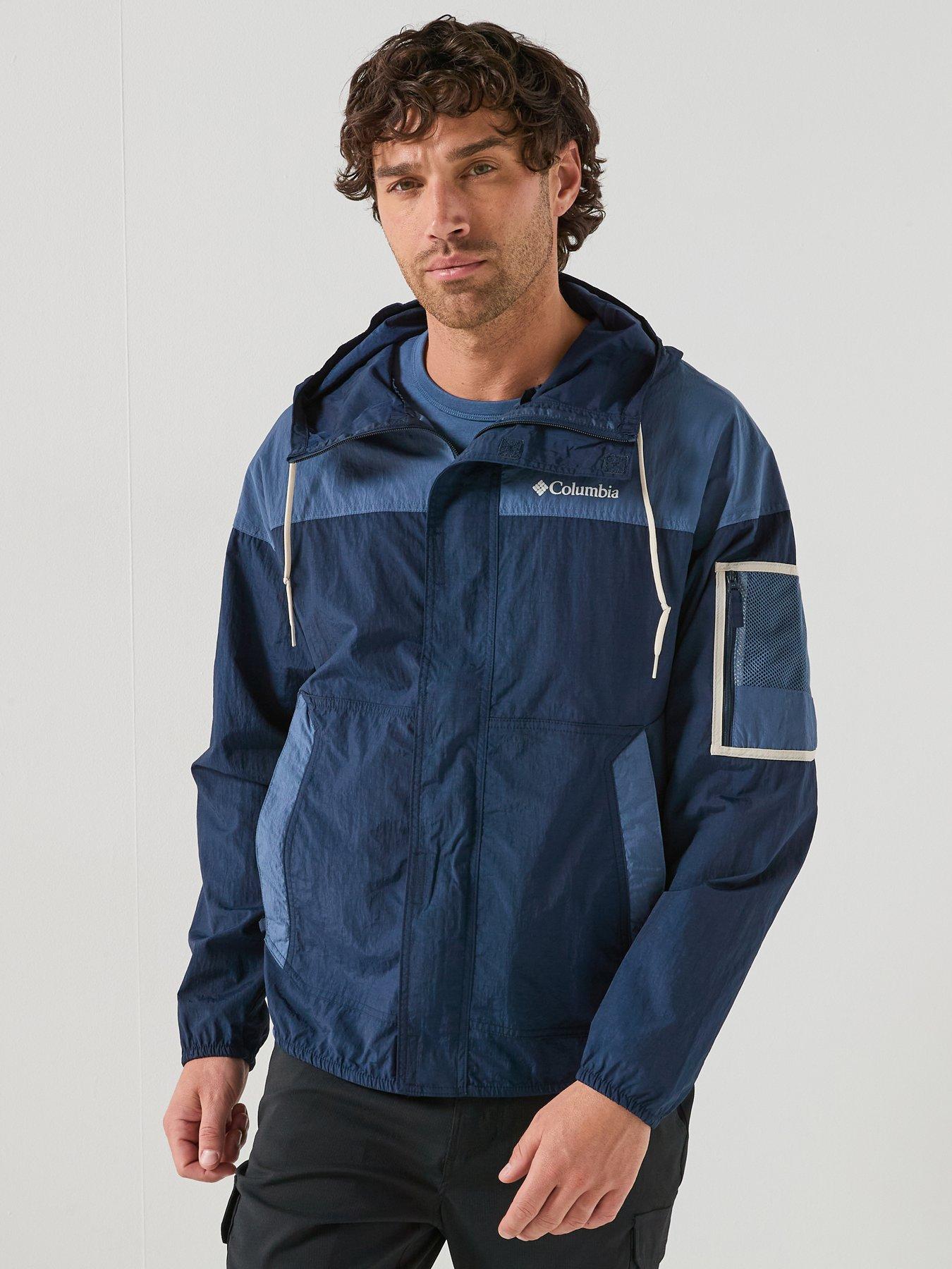 Columbia Mens Challenger II Windbreaker - Navy
