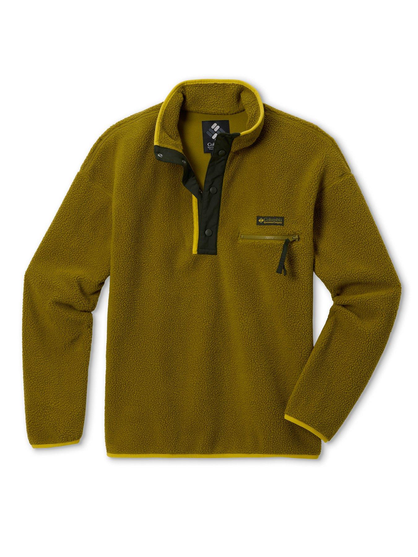 columbia-mens-helvetia-ii-half-snap-fleece-green