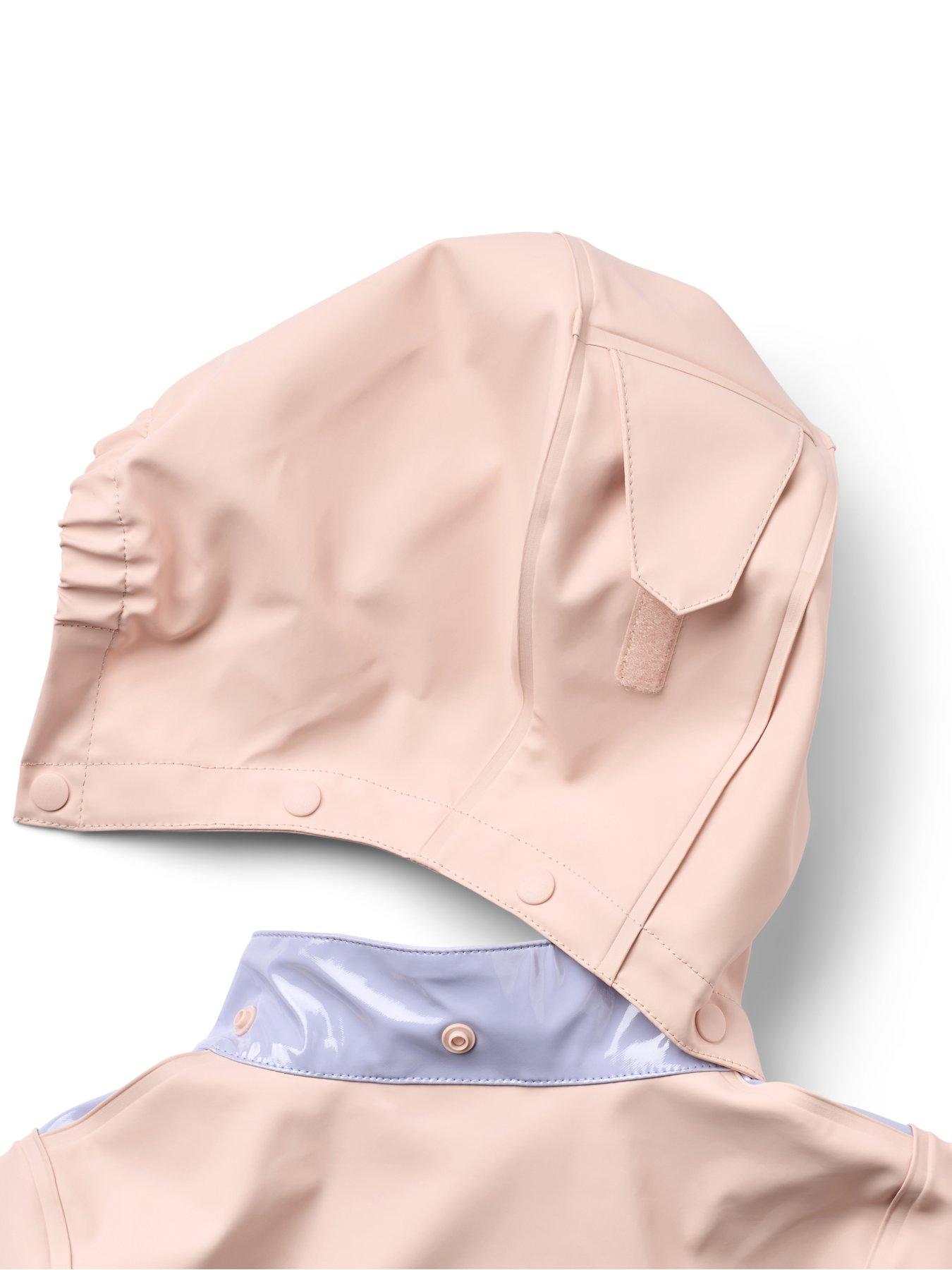 Image 4 of 6 of Wheat Girls Colourblock Rain Jacket - Multi