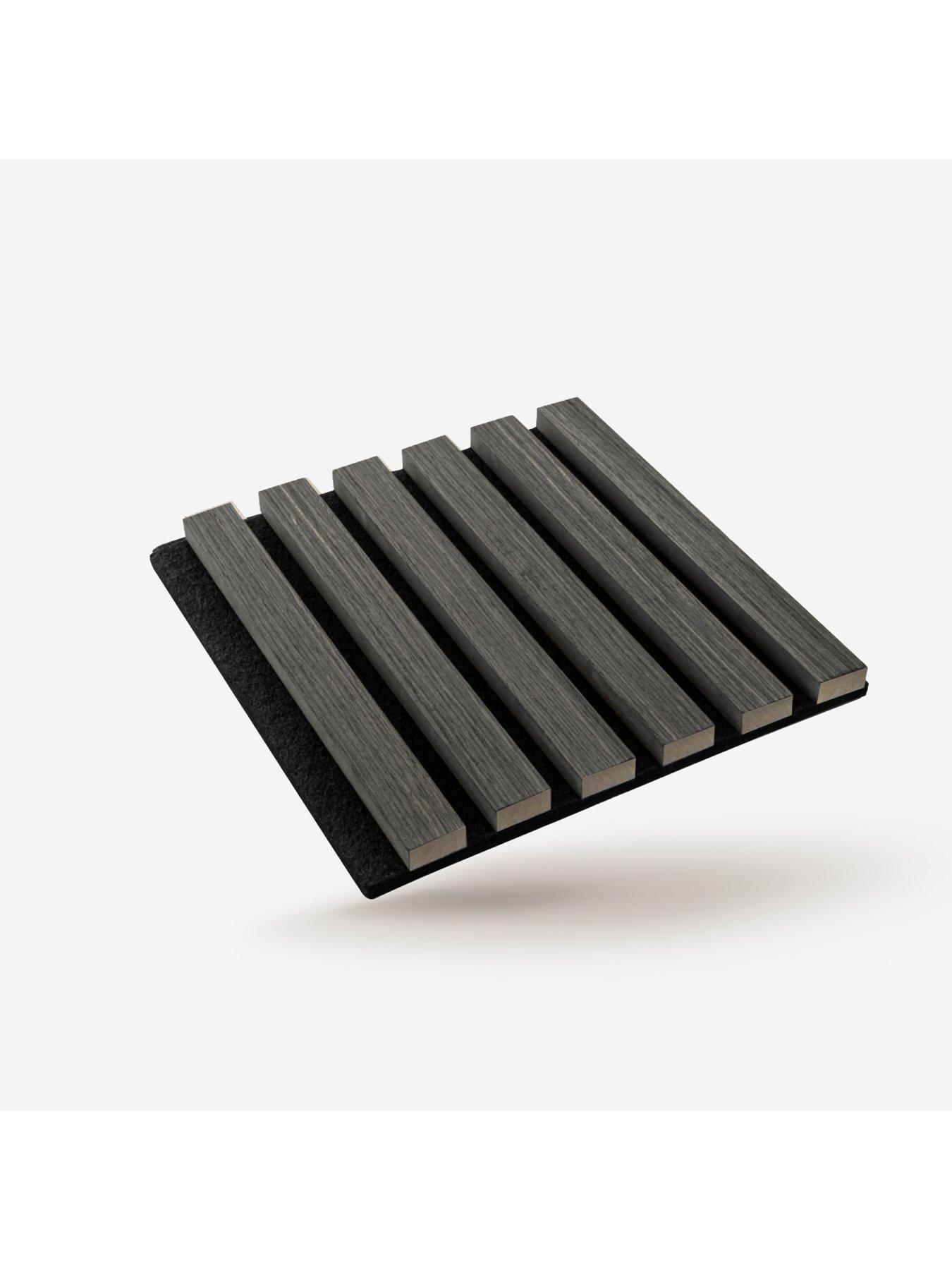  image of cheshire-mouldings-acoustic-wall-panel-dark-grey