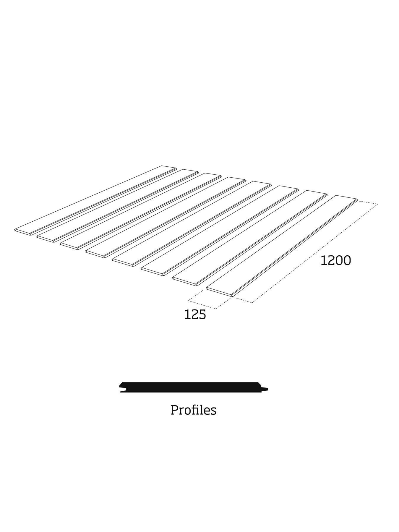 Image 2 of 3 of Cheshire Mouldings Wall Kit 7A T&G Panel Kit Moisture Resistant