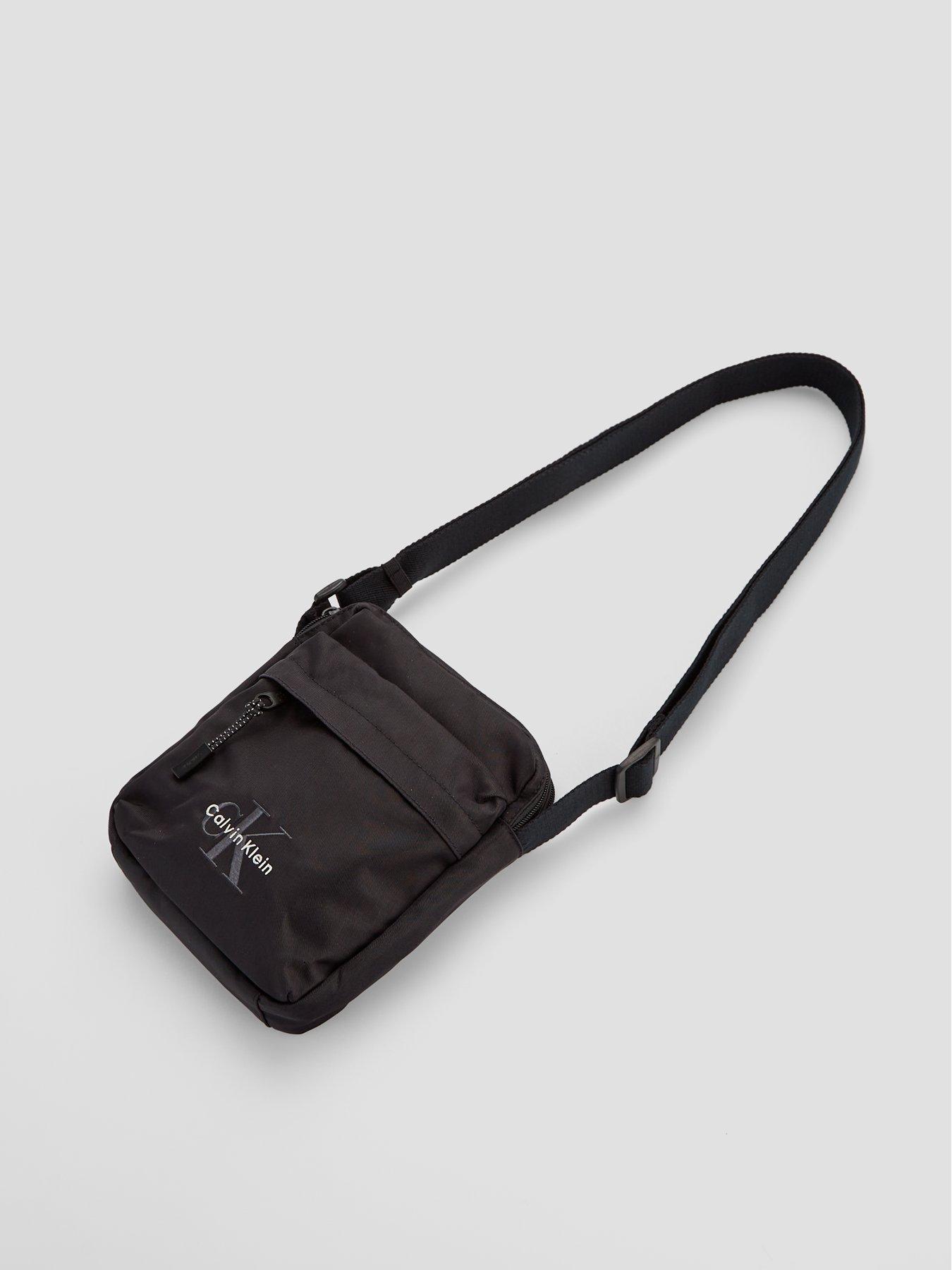 Image 2 of 4 of Calvin Klein Bold Reporter Bag - Black