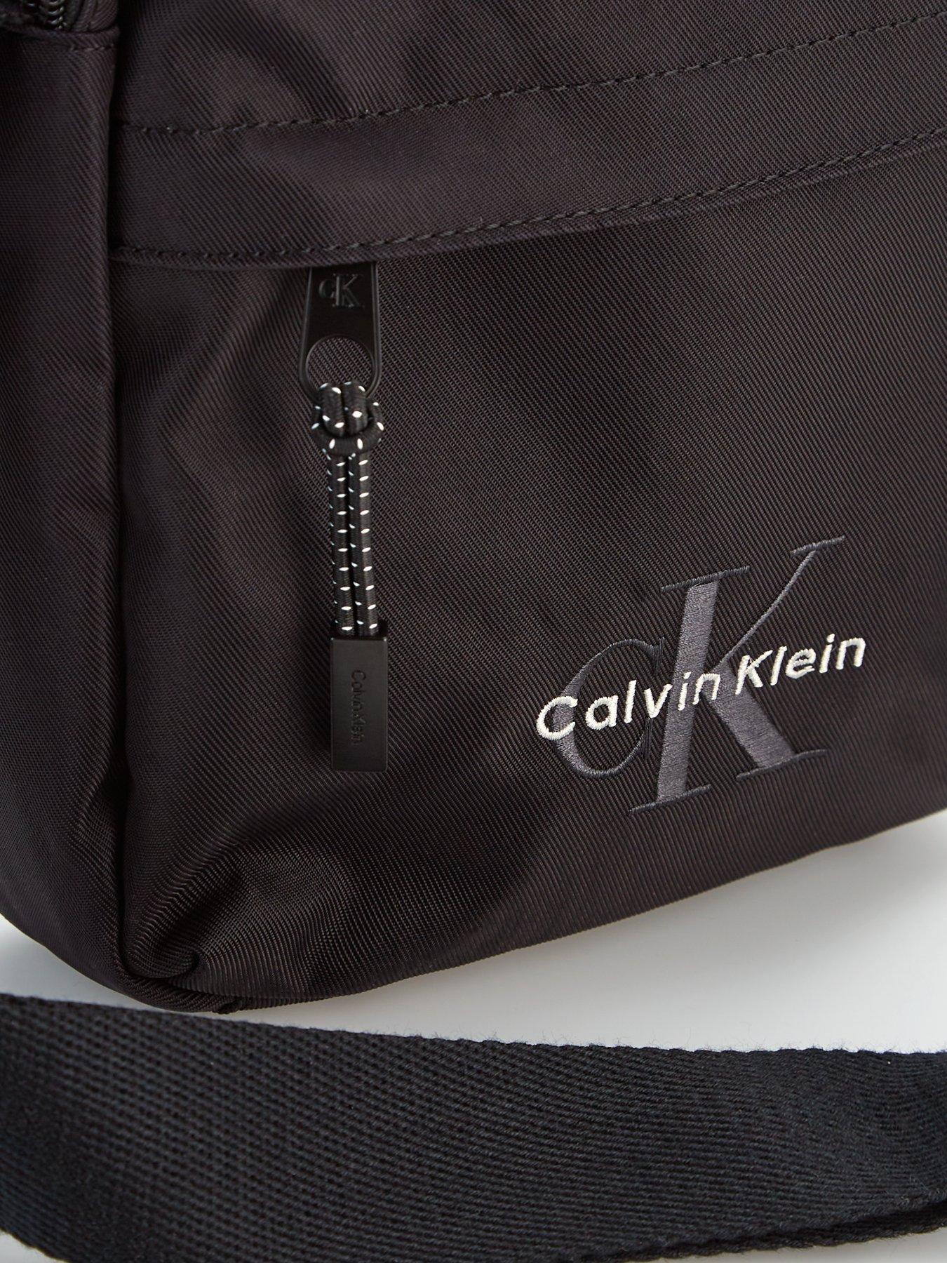 Image 3 of 4 of Calvin Klein Bold Reporter Bag - Black