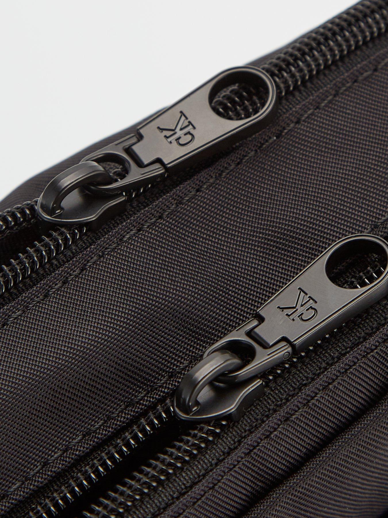 Image 4 of 4 of Calvin Klein Bold Reporter Bag - Black