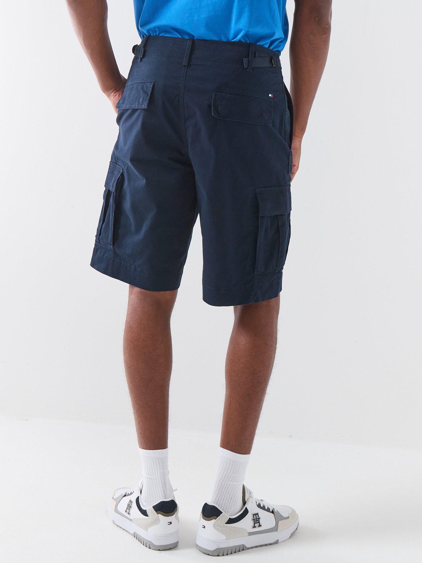 stillFront image of tommy-hilfiger-river-cargo-shorts-navy