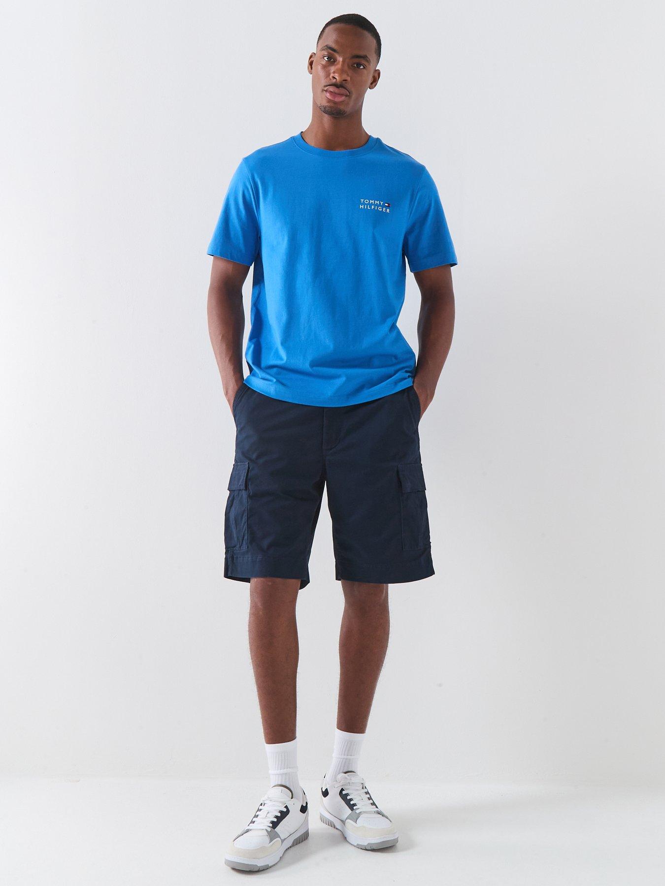  image of tommy-hilfiger-river-cargo-shorts-navy