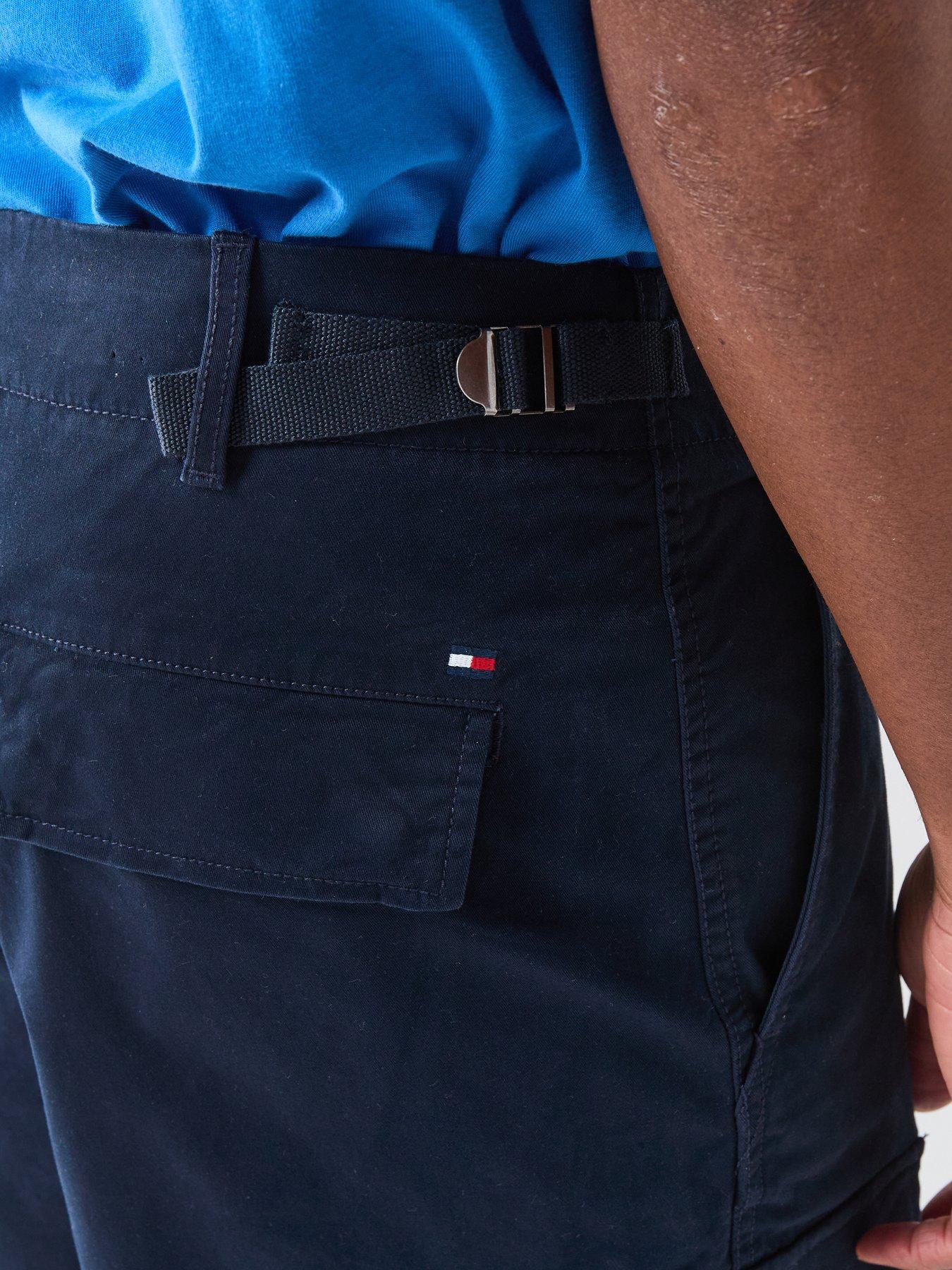  image of tommy-hilfiger-river-cargo-shorts-navy