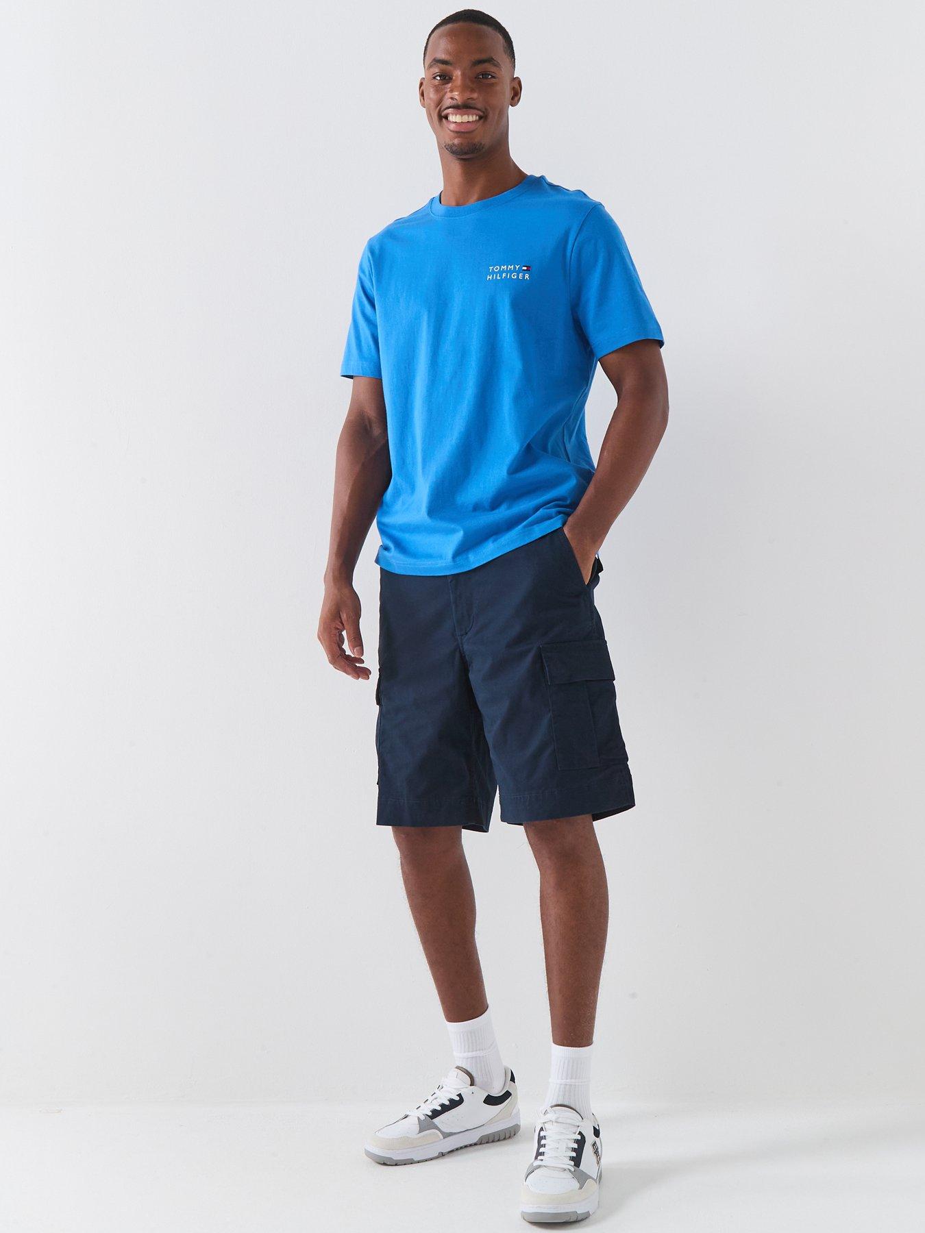  image of tommy-hilfiger-river-cargo-shorts-navy