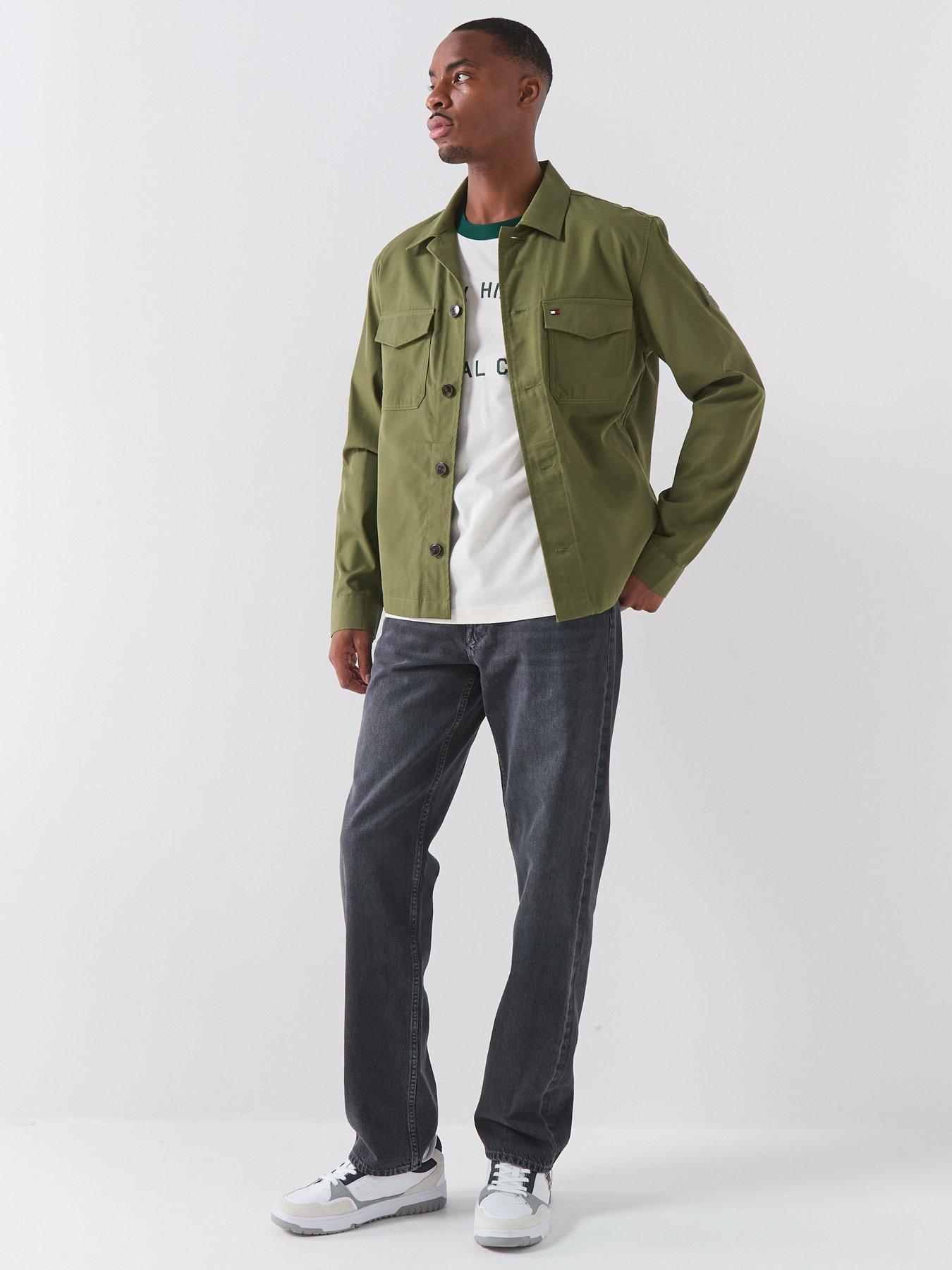  image of tommy-hilfiger-dover-regular-straight-fit-jeans-black