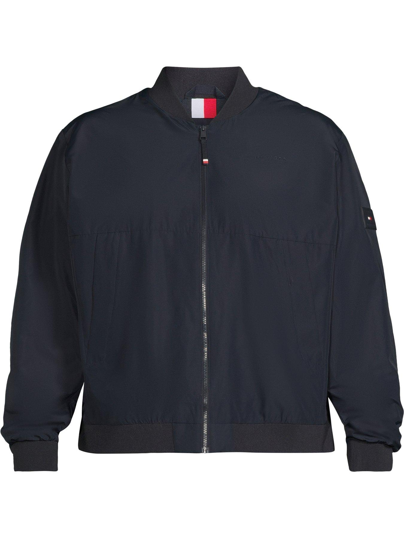 Image 5 of 5 of Tommy Hilfiger Big &amp; Tall Branded Bomber - Navy