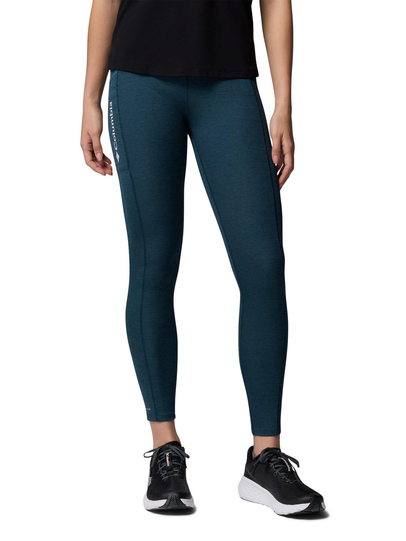 front image of columbia-womens-move-legging-blue