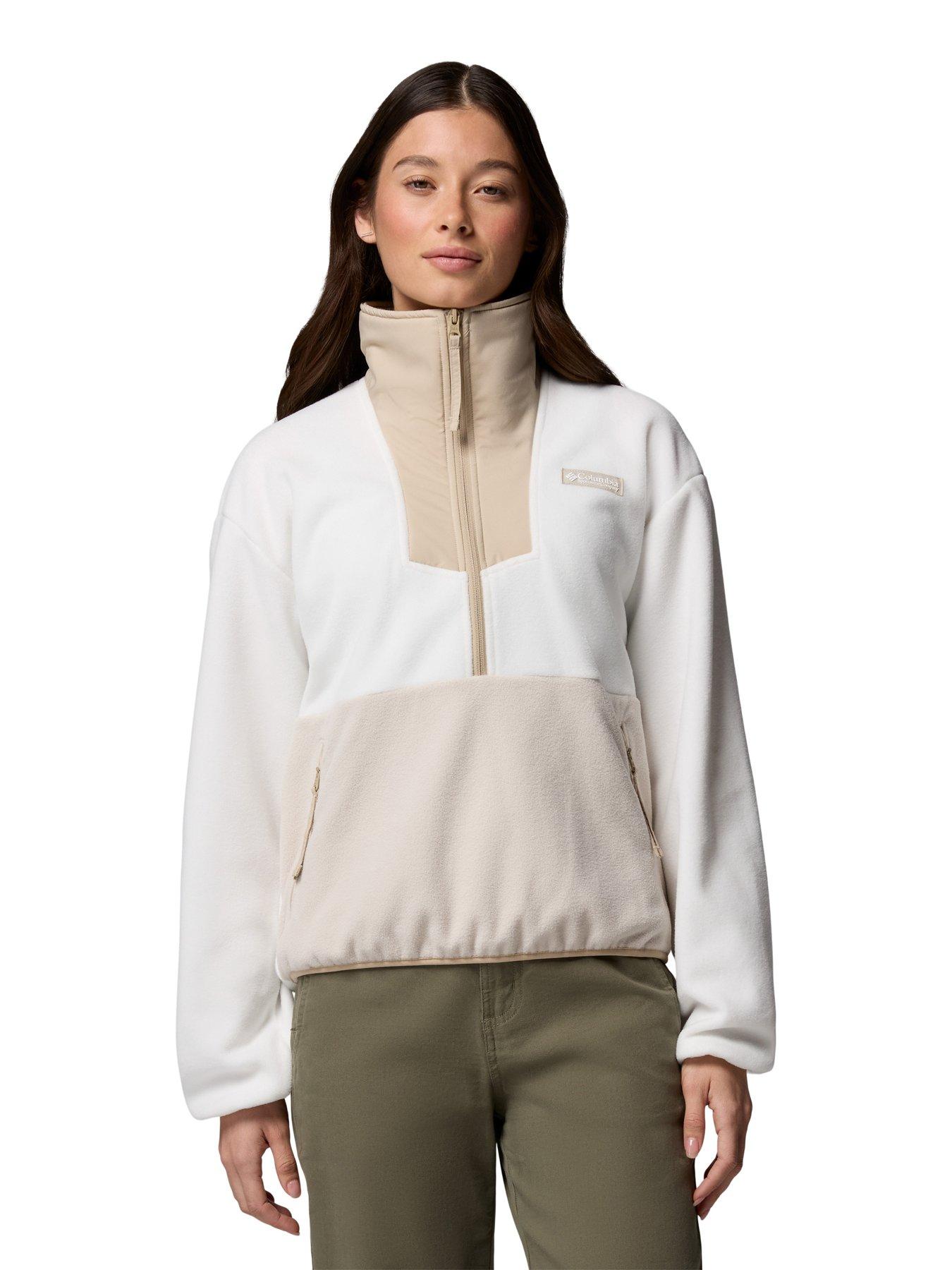 Image 1 of 5 of Columbia Womens Sequoia Grove 1/2 Zip Fleece - Beige