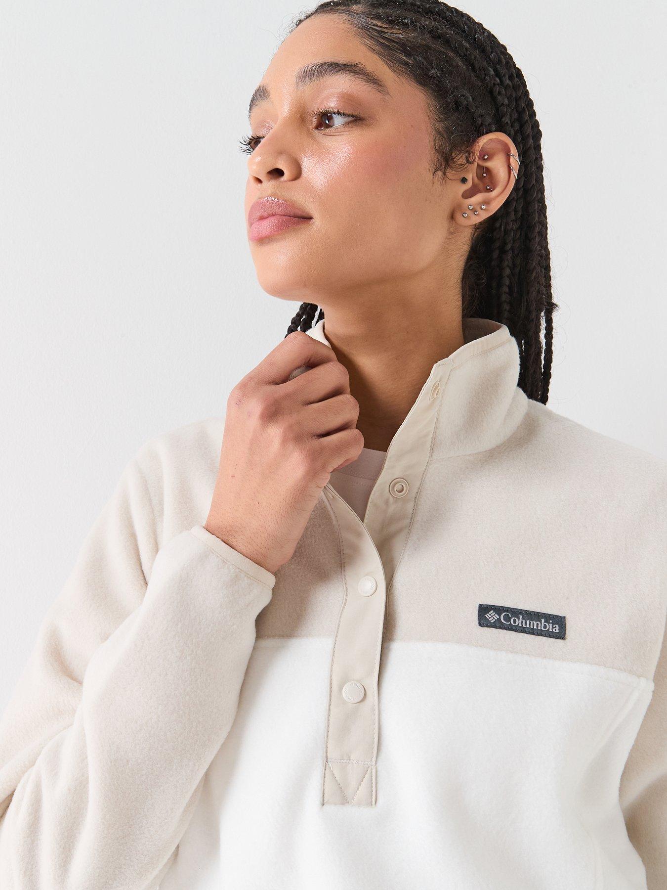  image of columbia-womens-benton-springs-12-snap-pull-over-beige