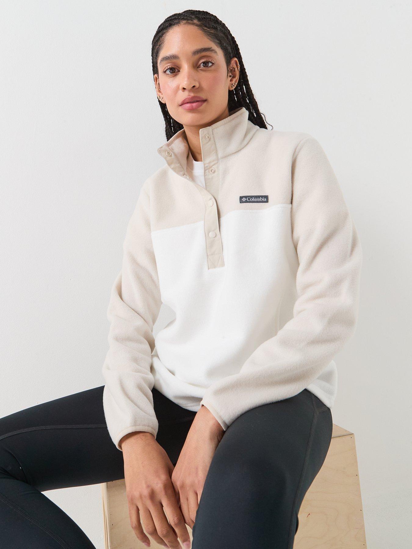  image of columbia-womens-benton-springs-12-snap-pull-over-beige