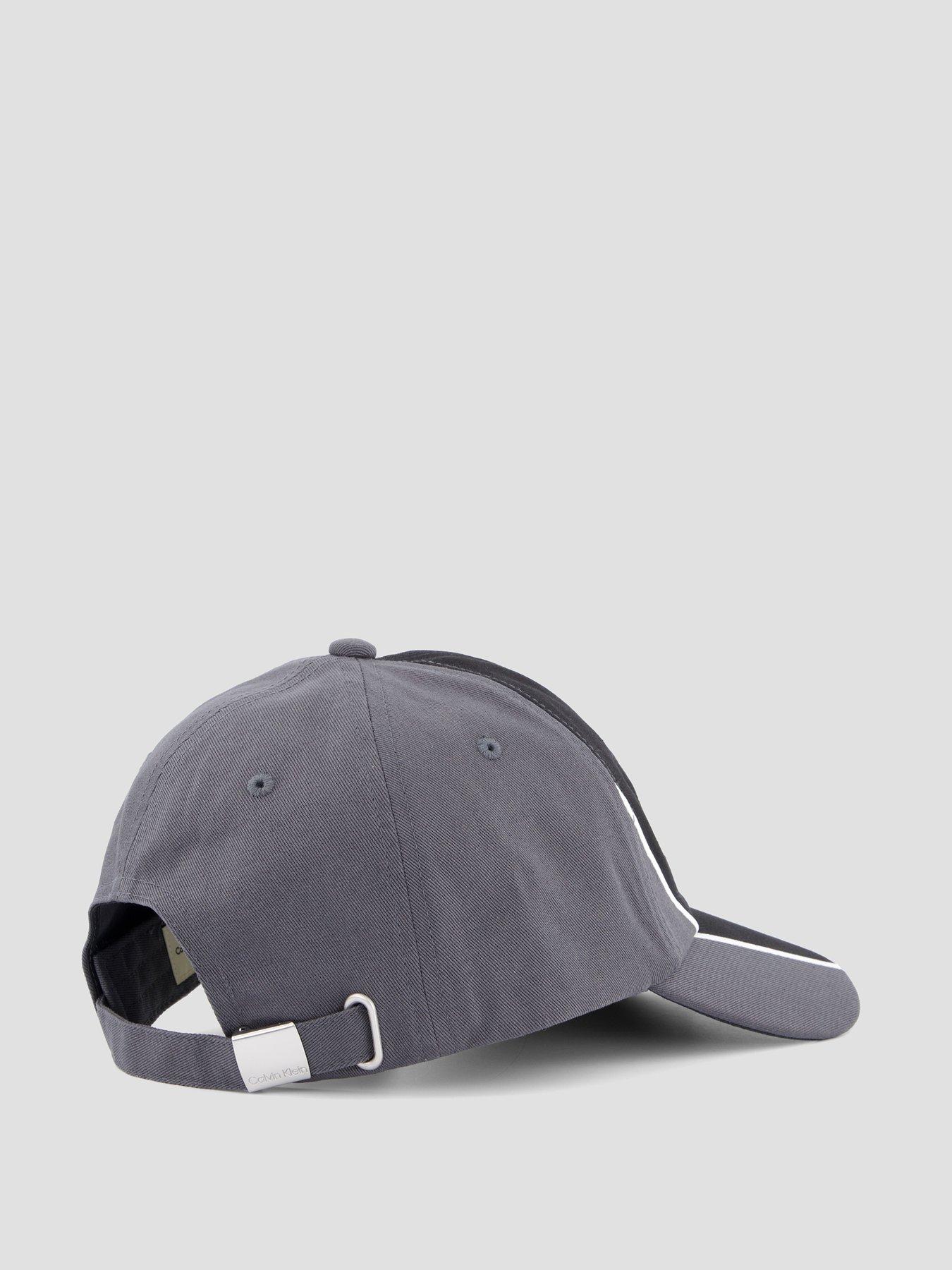 Image 4 of 4 of Calvin Klein Two Tone Seasonal Graphic Cap - Black