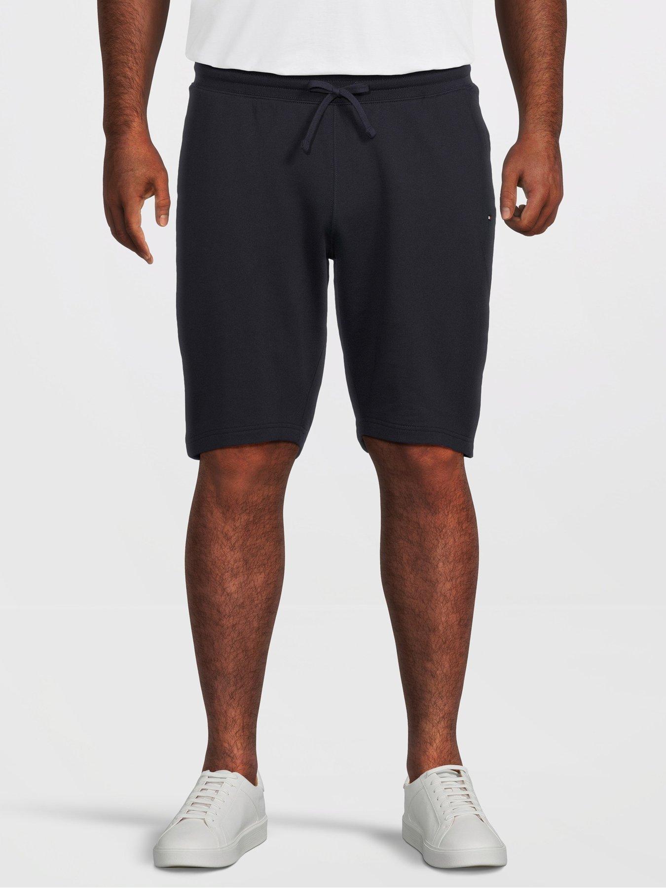 tommy-hilfiger-big-amp-tall-essential-terry-sweat-shorts-navy