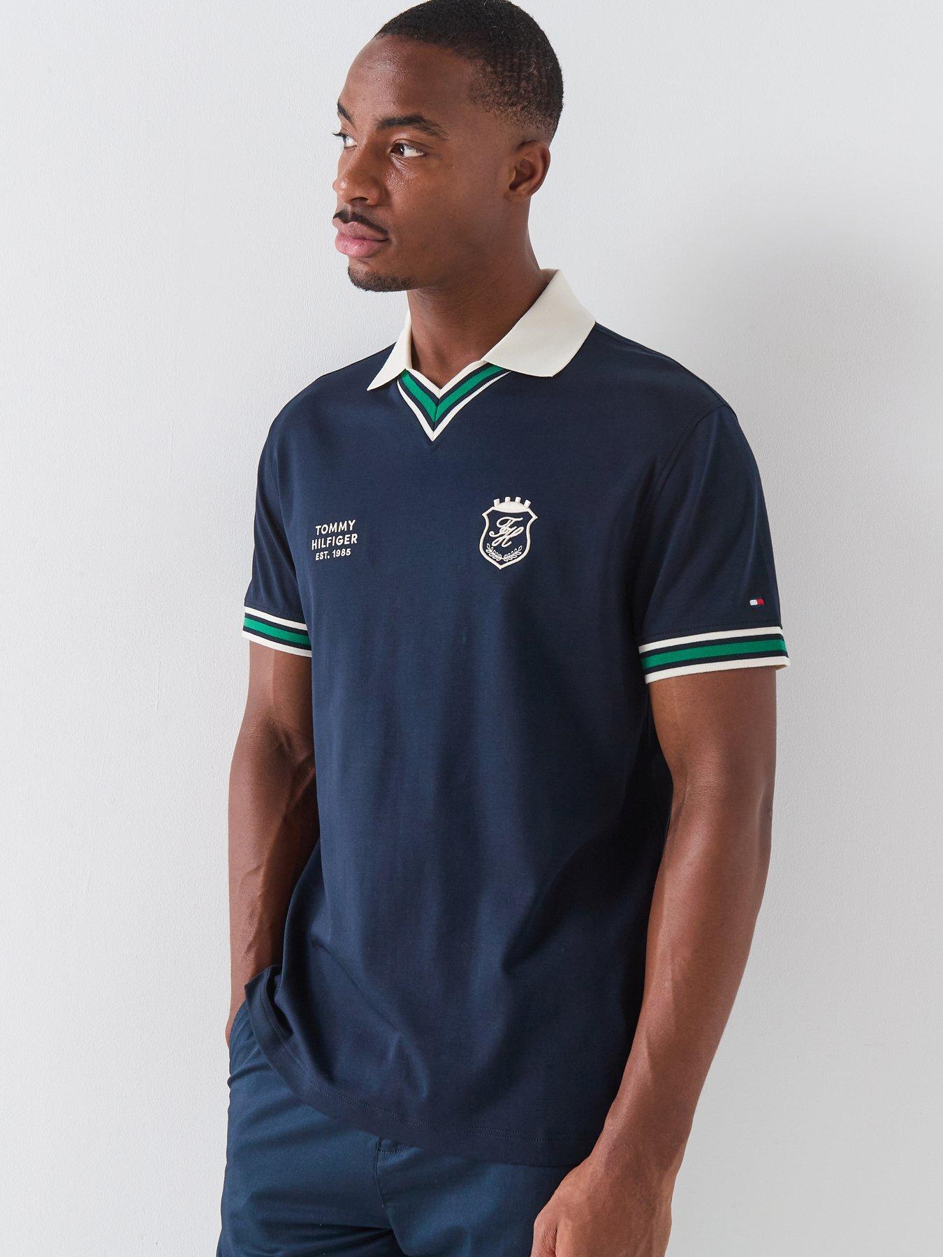 Tommy Hilfiger Retro Sports Relaxed Fit Polo Shirt - Navy