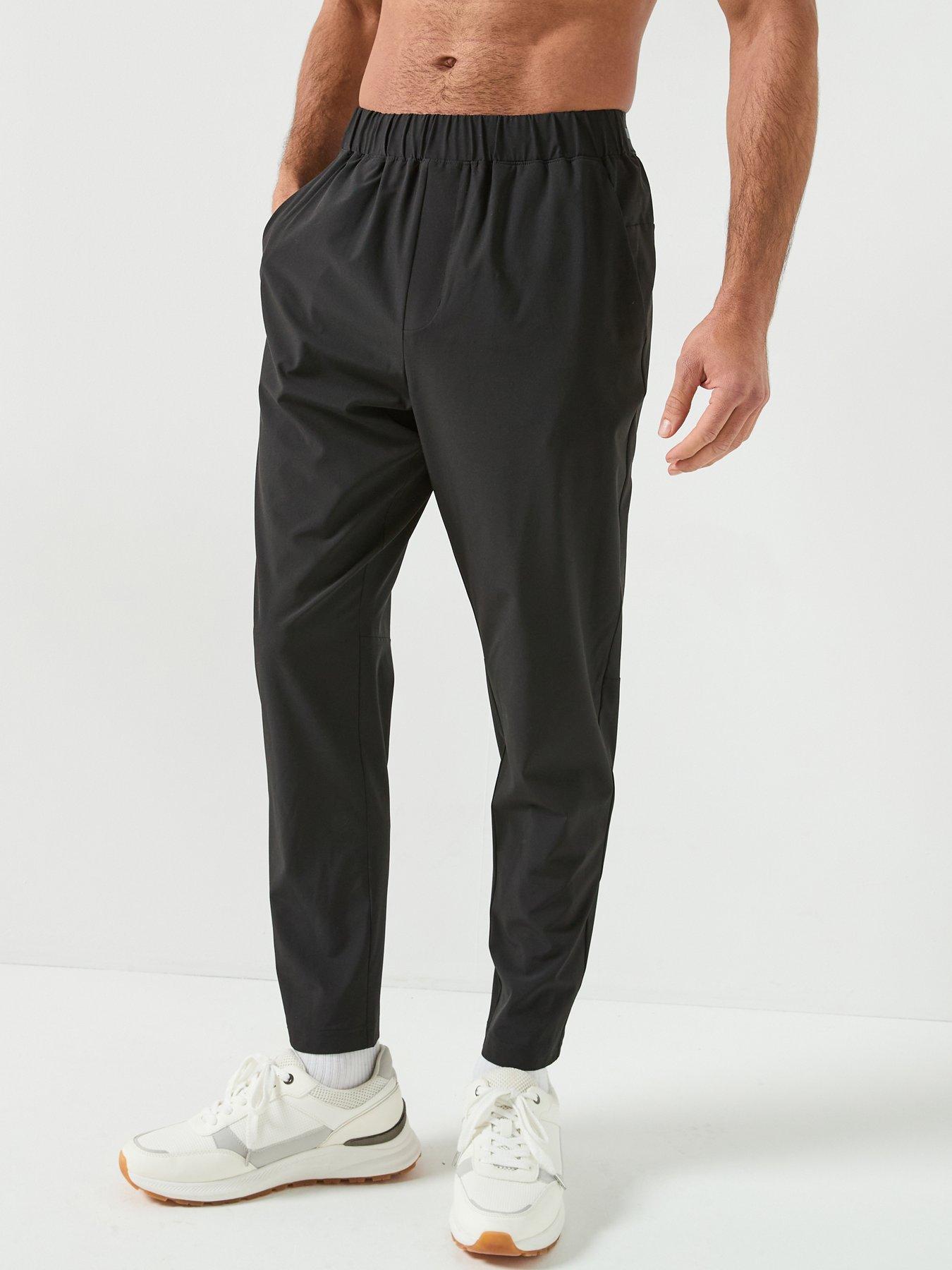 Calvin Klein Sport Go Out Commuter Woven Trousers - Black